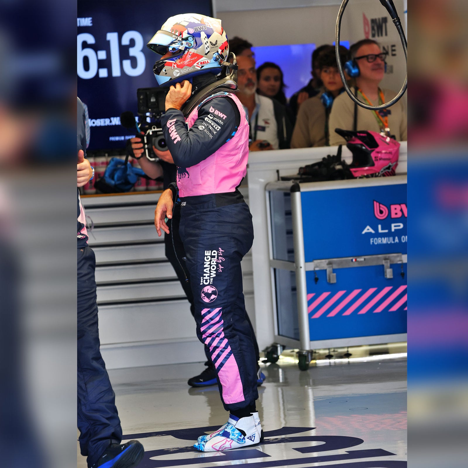 Season Launch LOT 084 – Pierre Gasly 2025 Alpine Suit - Netherlands GP