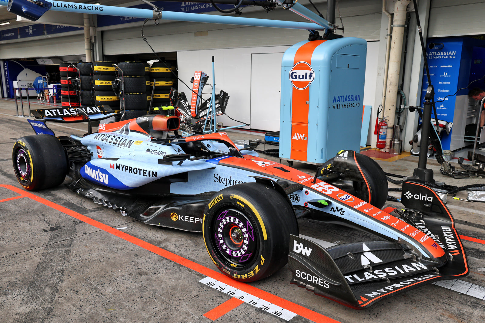 LOT 545 - Williams FW47 ‘Driven By Words’ Show Car – Special Edition 2025 São Paulo GP Livery