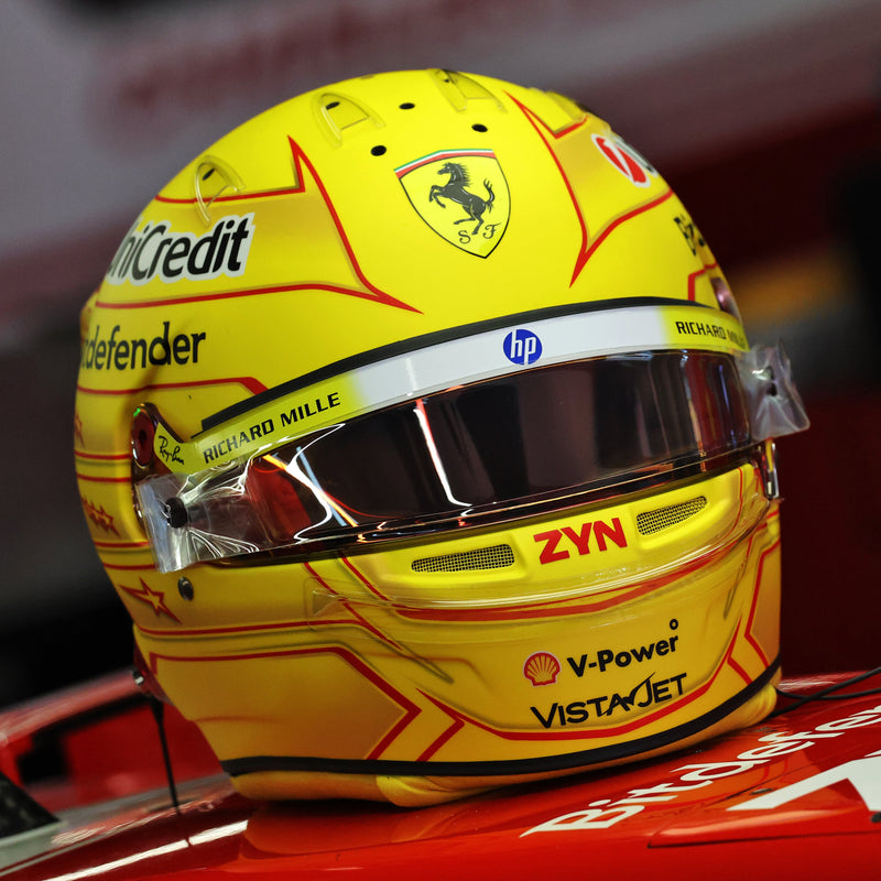 Lewis Hamilton 2026 Scuderia Ferrari Full Size Signed Replica Helmet - Edition 06/20