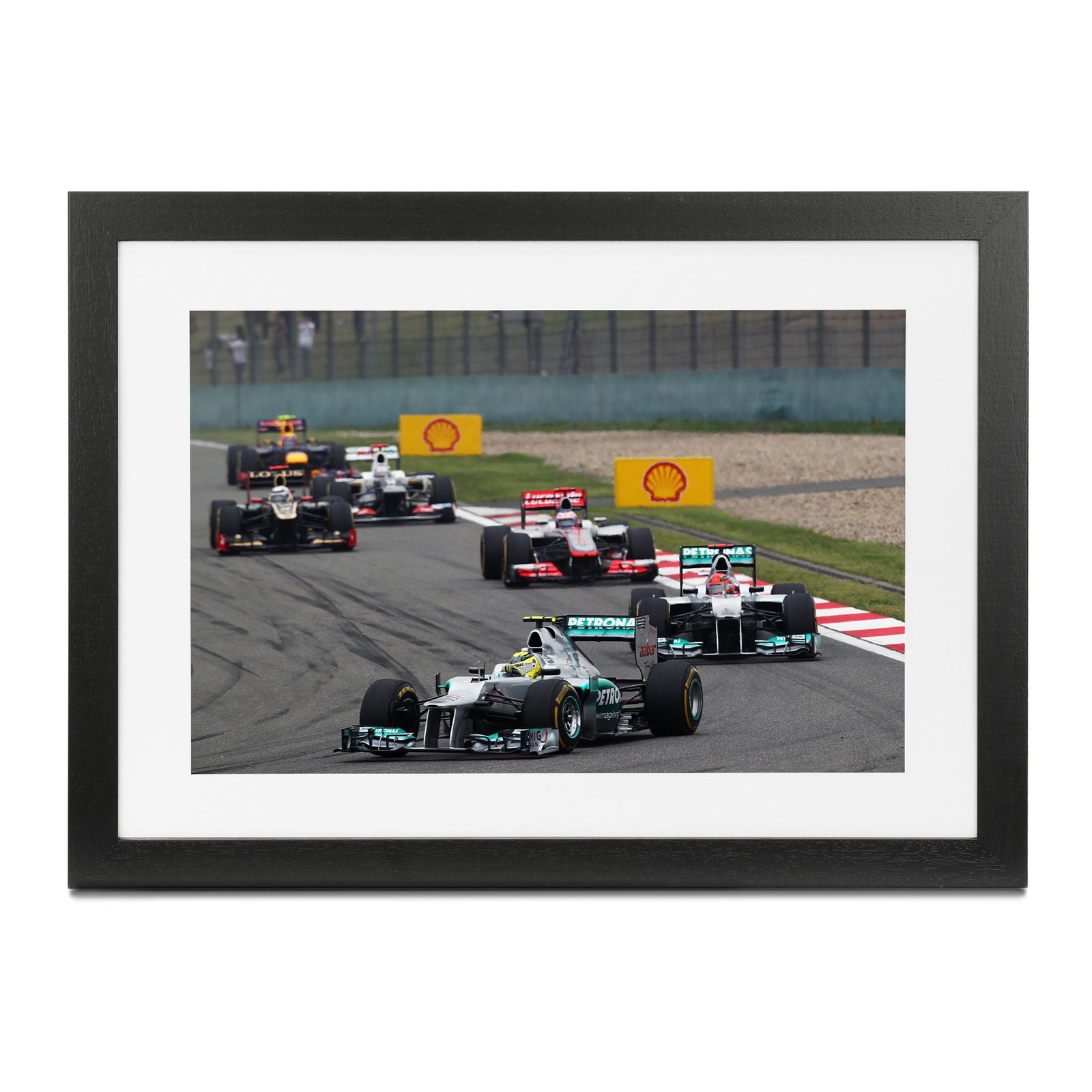 Nico Rosberg 2012 Mercedes AMG Petronas Print - Chinese GP