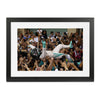 Nico Rosberg 2016 Mercedes AMG Petronas Framed Print - Abu Dhabi GP