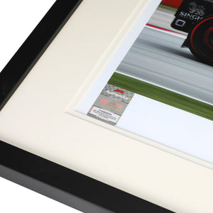 LOT 450 - Zhou Guanyu 2023 Signed Photo - Spanish GP