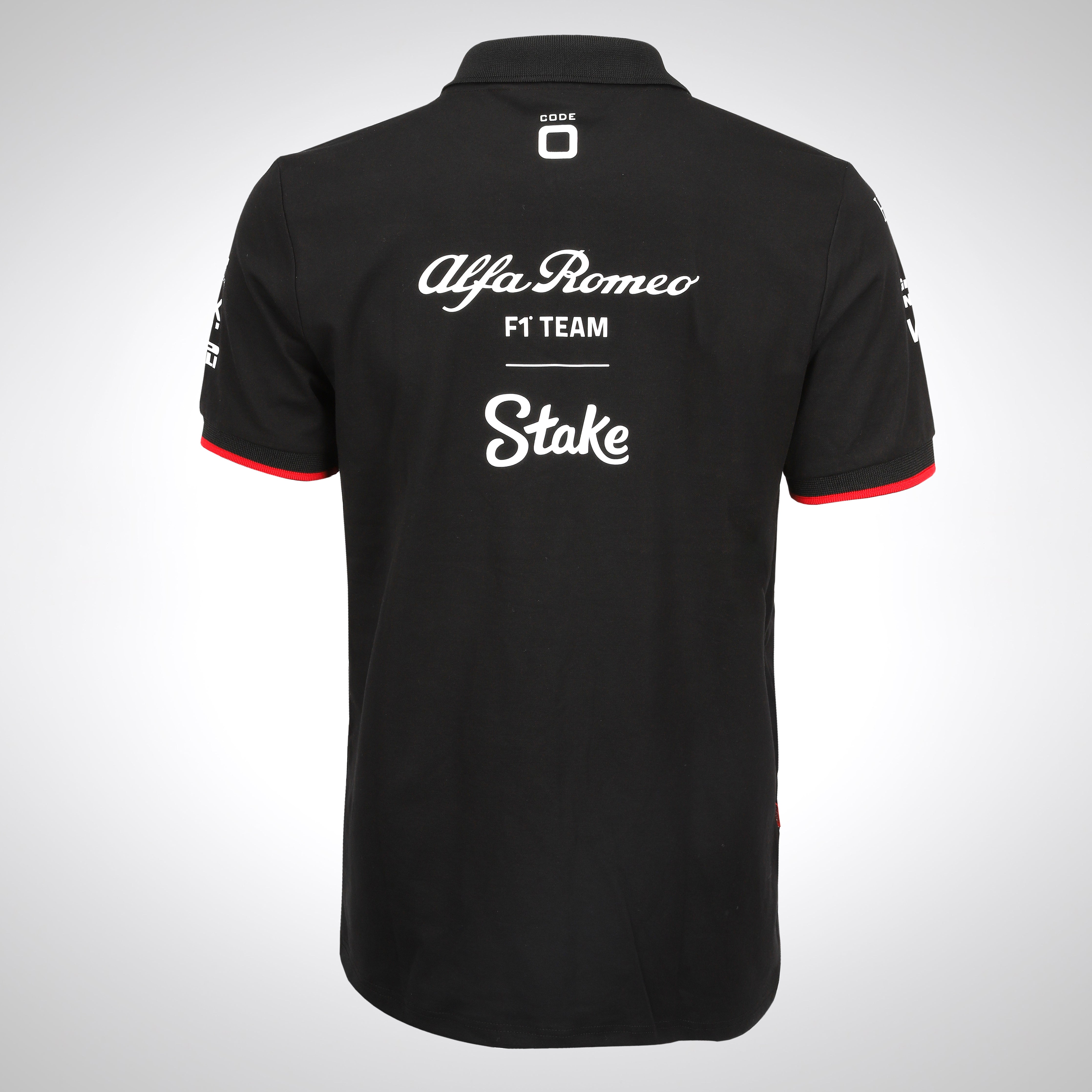 Zhou Guanyu 2023 Signed Alfa Romeo F1 Team Stake Polo Shirt