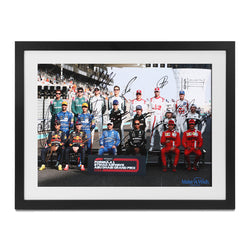 LOT 036 - Signed 2021 Formula One Full Grid Photo - Make A Wish (Charity Listing)