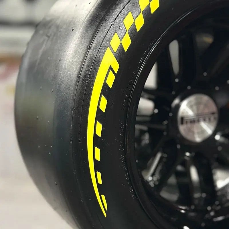 Pirelli 2026 Wind Tunnel Tyre - Yellow Compound