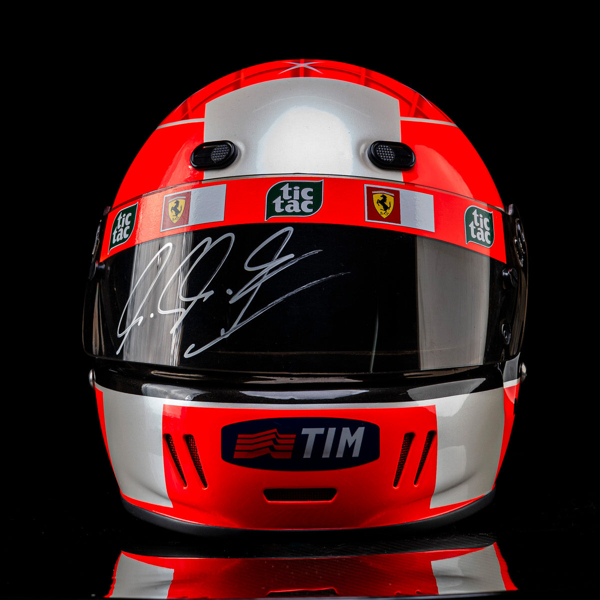 Michael Schumacher Replica Helmet 2000 Signed 1 Of 30