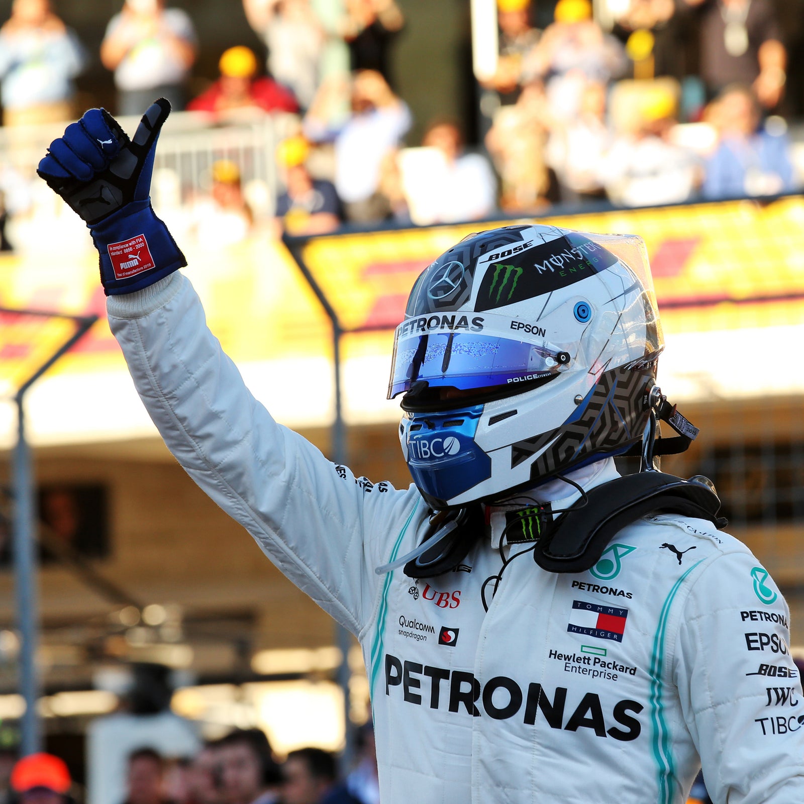 Valtteri Bottas 2019 Signed Official Replica Helmet