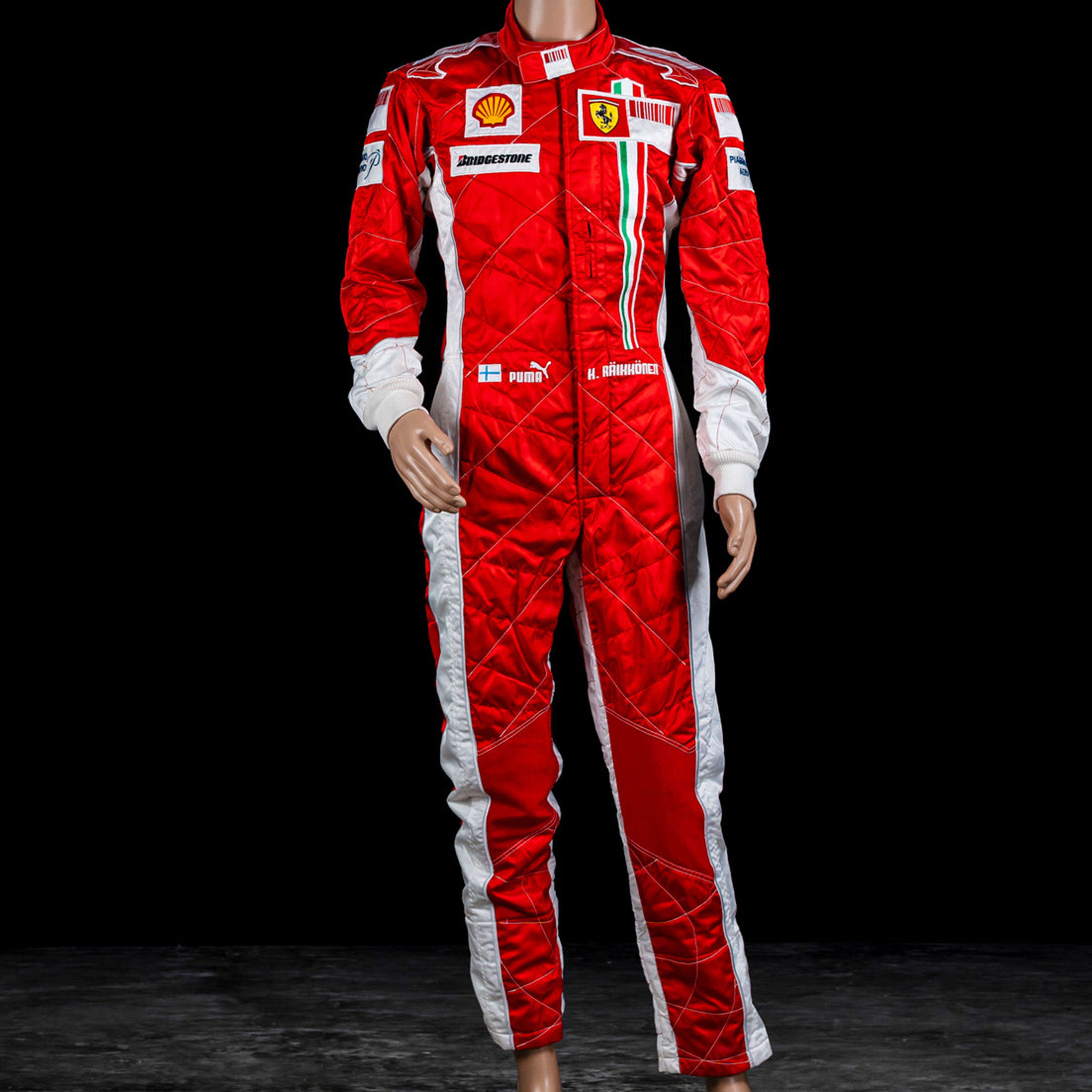 Kimi Raikkonen 2007 Race Used Suit