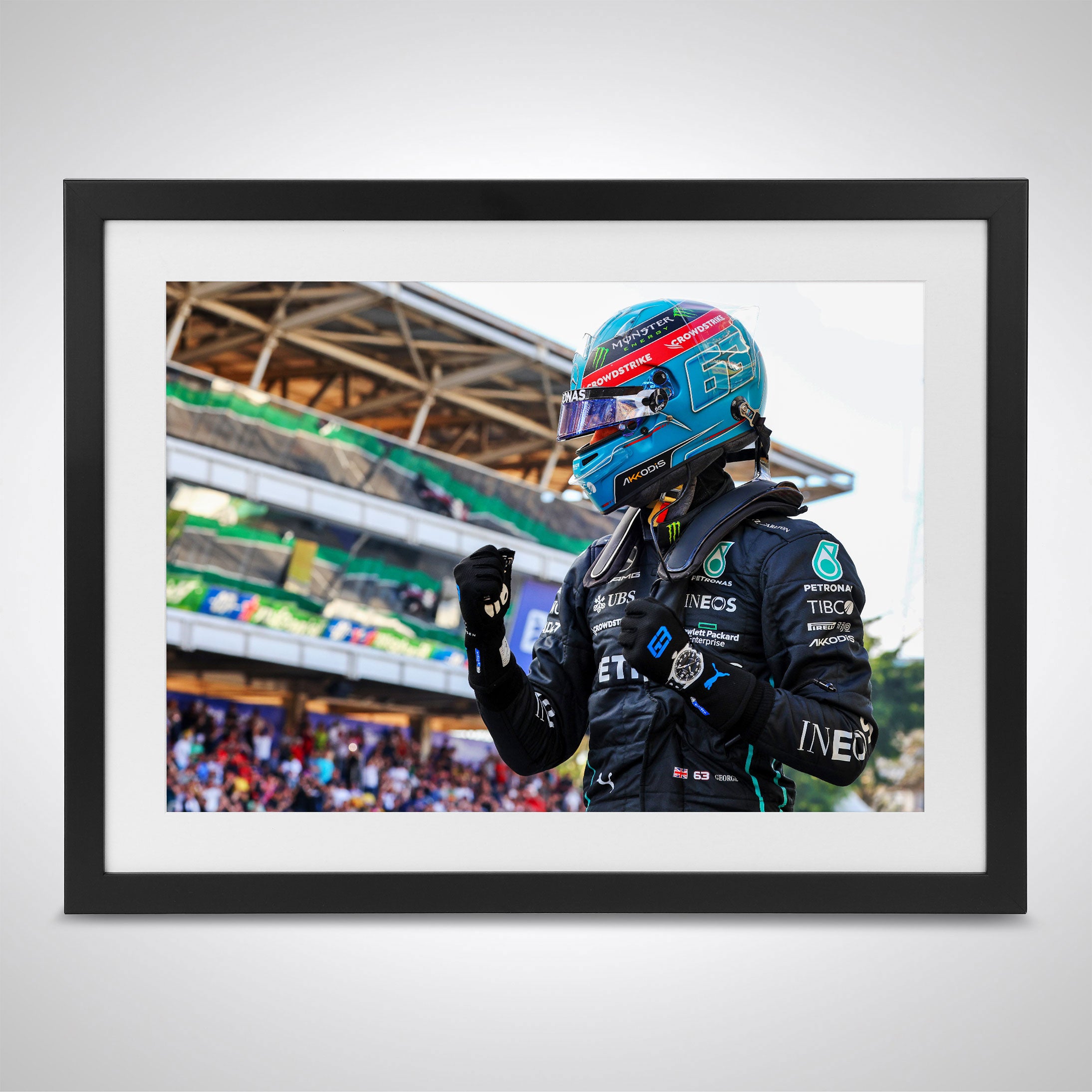 George Russell 2022 Print - Saõ Paulo GP