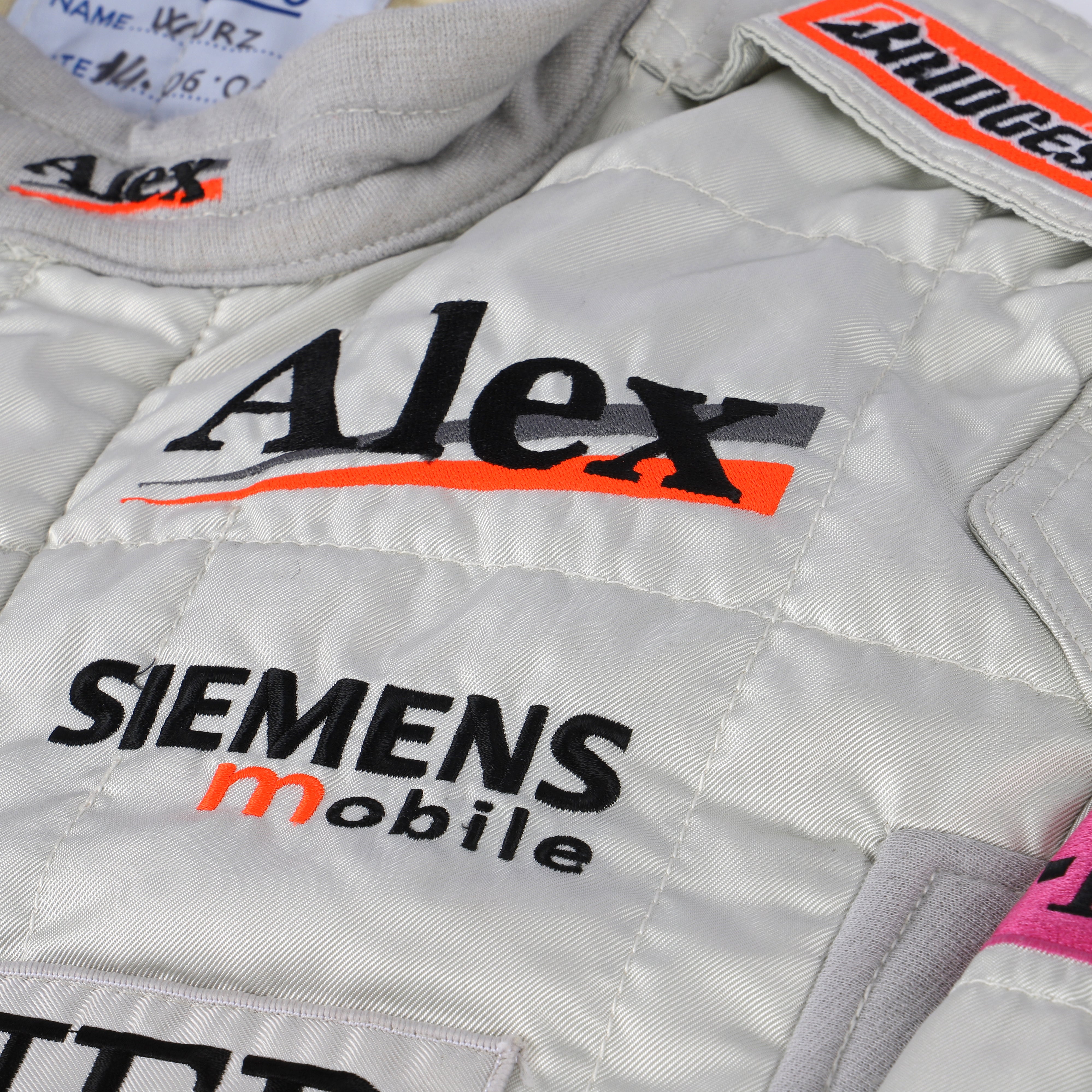 Alexander Wurz 2001 Replica McLaren F1 Team Race Suit with Warsteiner Branding