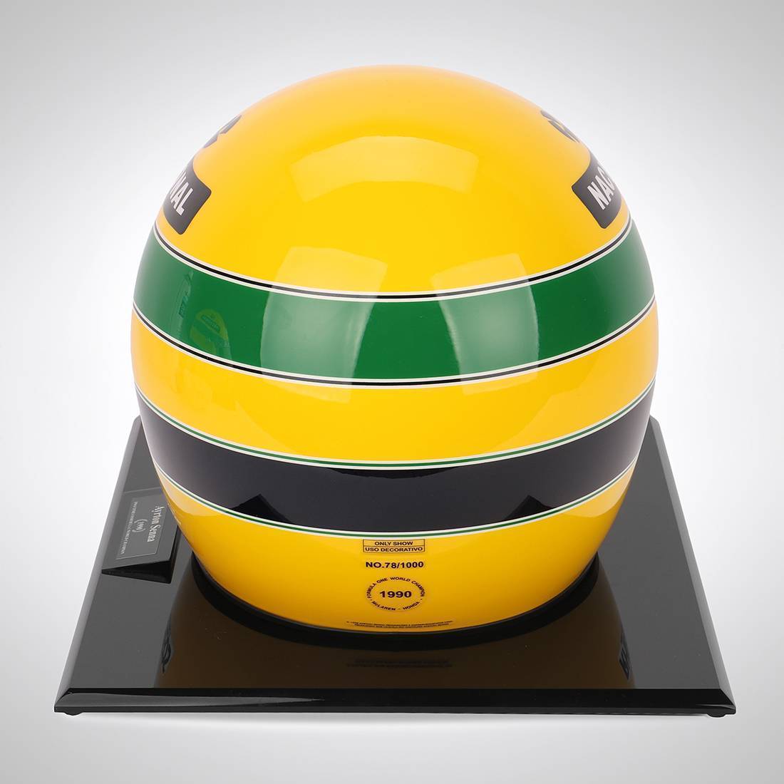 Ayrton Senna 1990 1:1 Official Promo Helmet