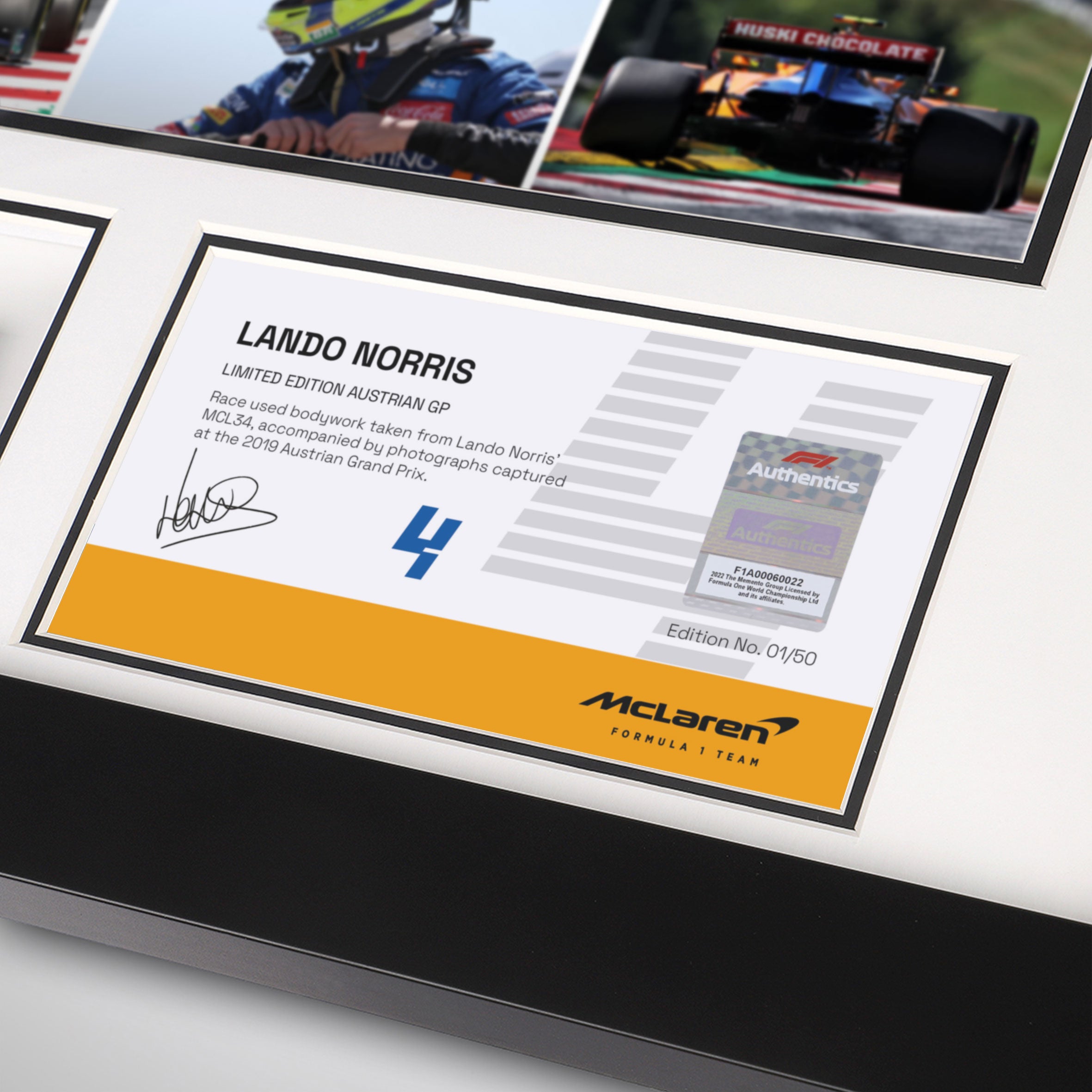 Limited-Edition Lando Norris 2019 Bodywork & Photos – Austrian GP
