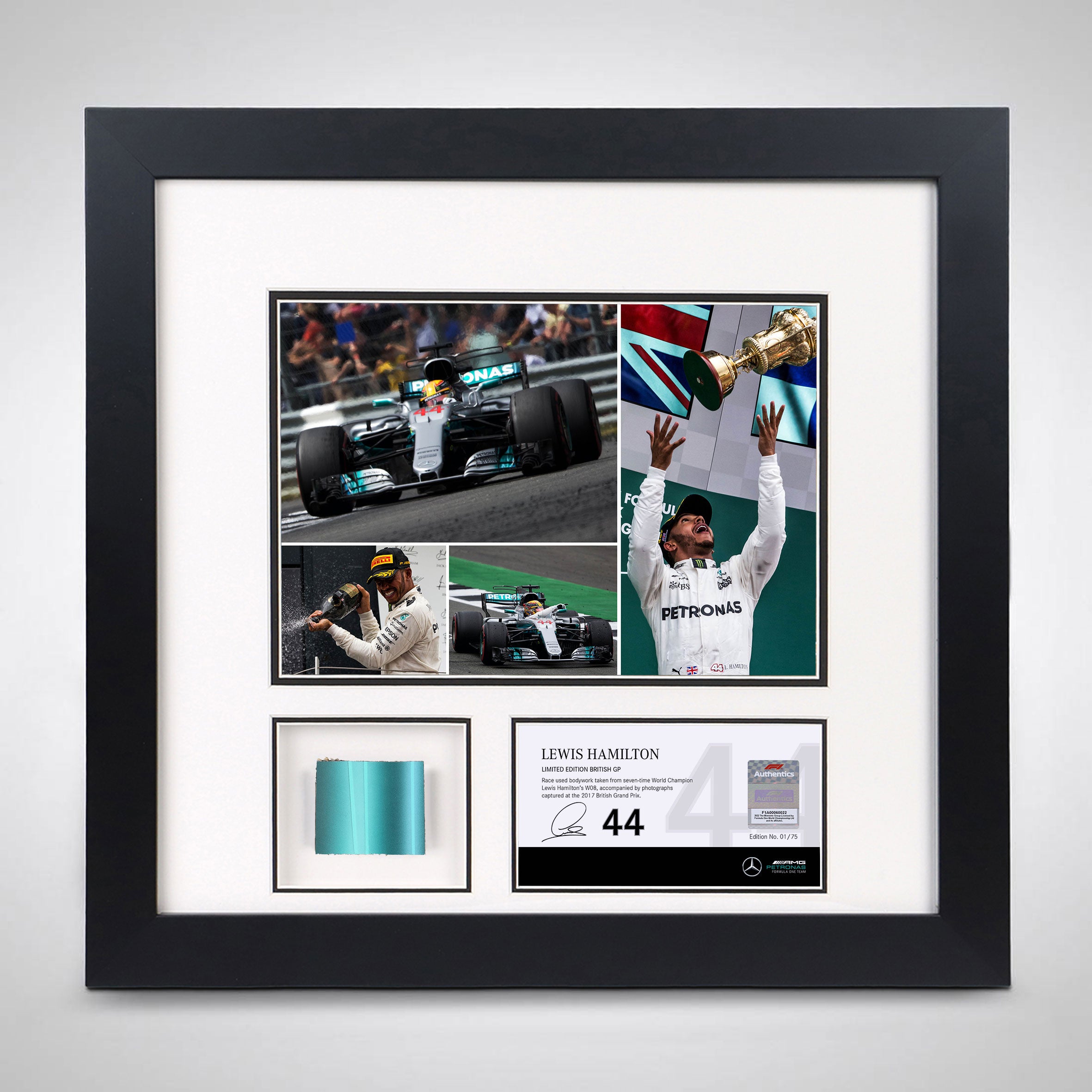 Lewis Hamilton Limited-Edition 2017 Bodywork & Photos – British GP