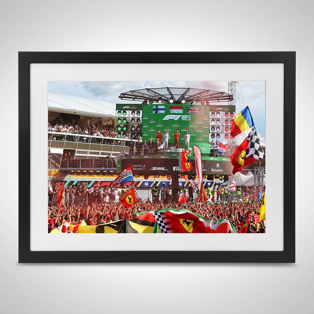 Charles Leclerc's 2019 'Win' Print - Italian GP
