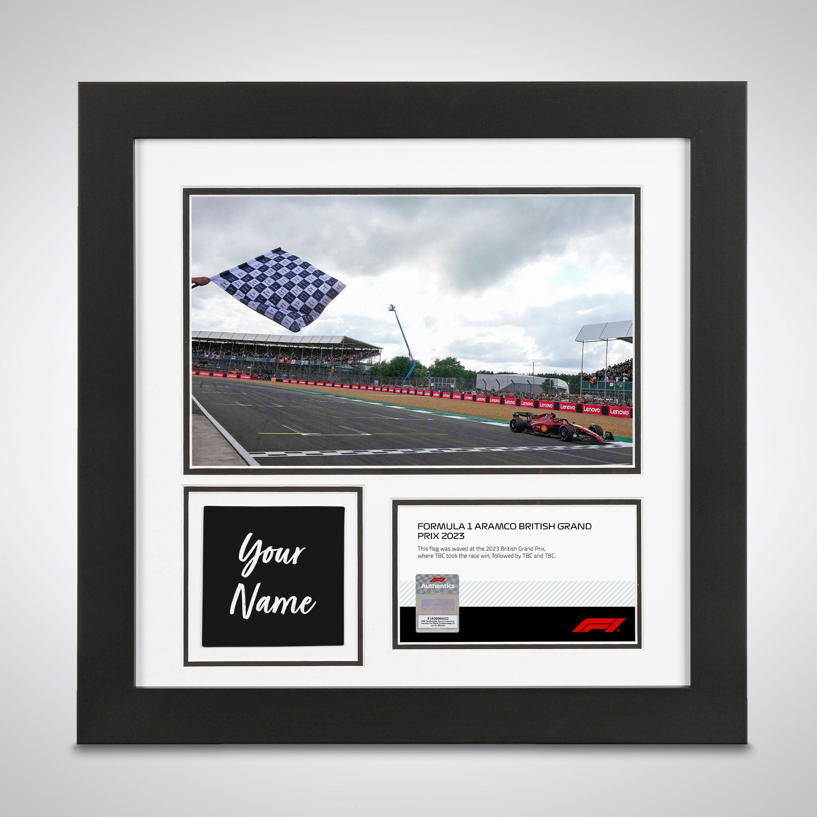 Own the Chequered Flag – 2023 British Grand Prix