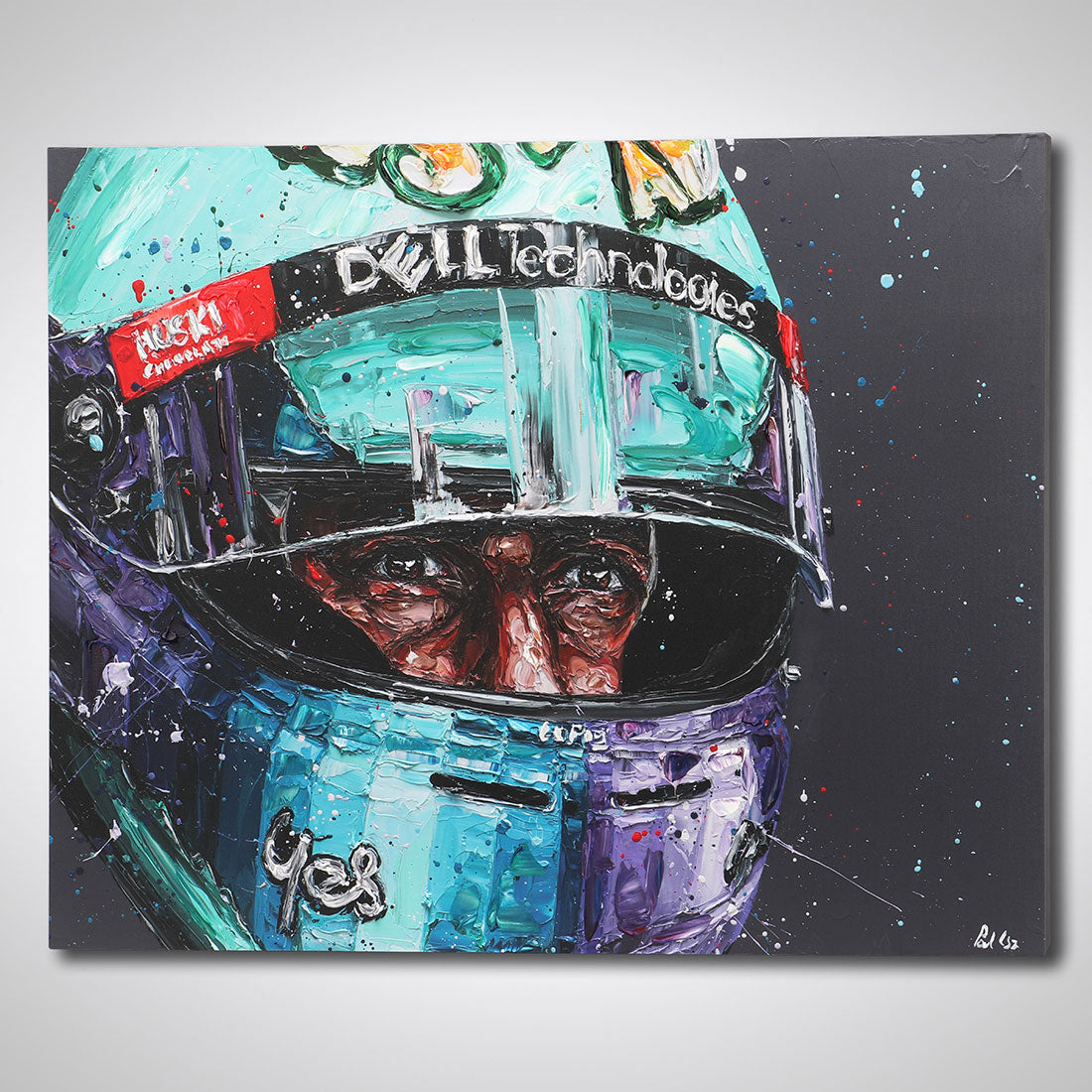 Daniel Ricciardo 2021 Hand Embellished Artwork - Paul Oz