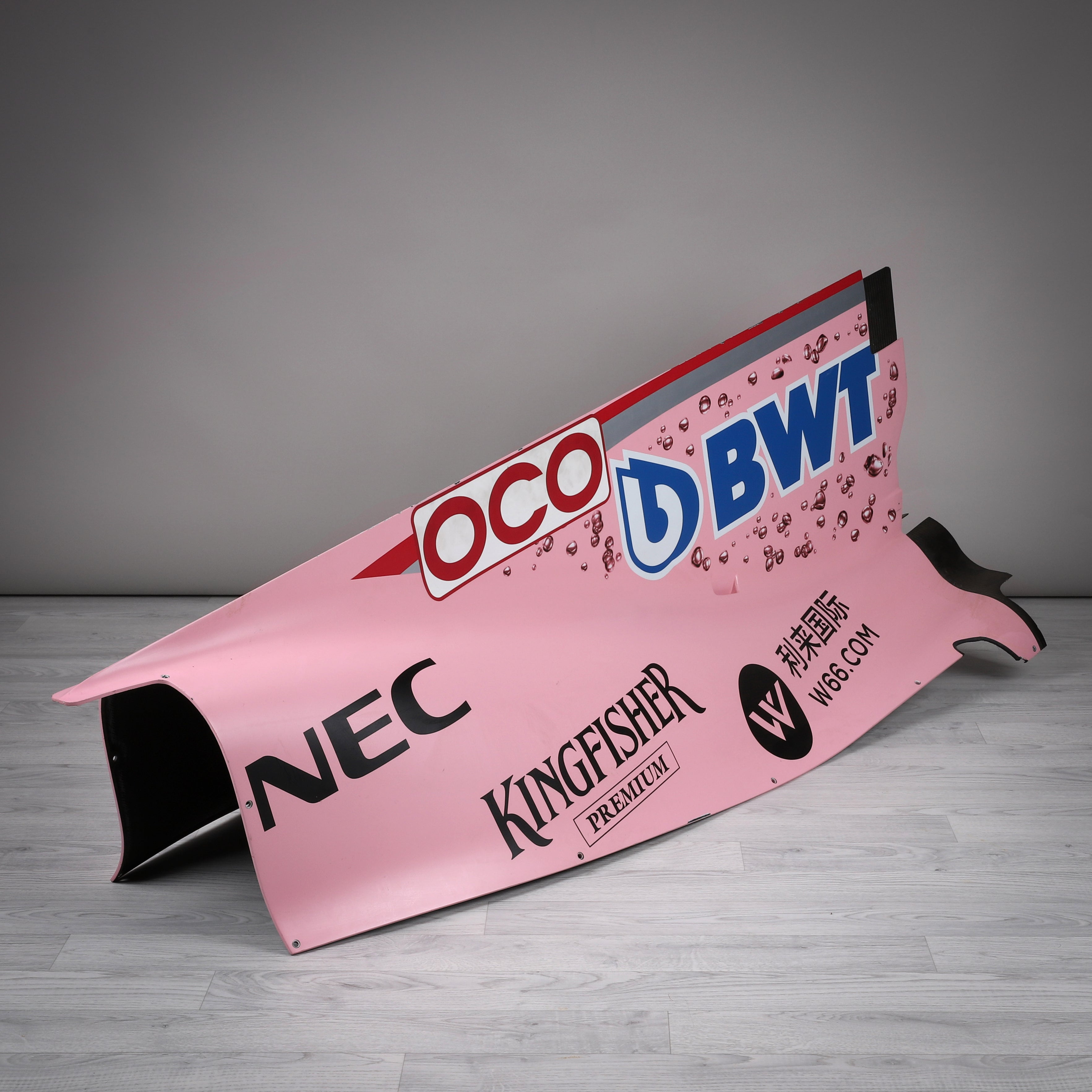 Esteban Ocon 2017 Racing Point F1 Team Engine Cover