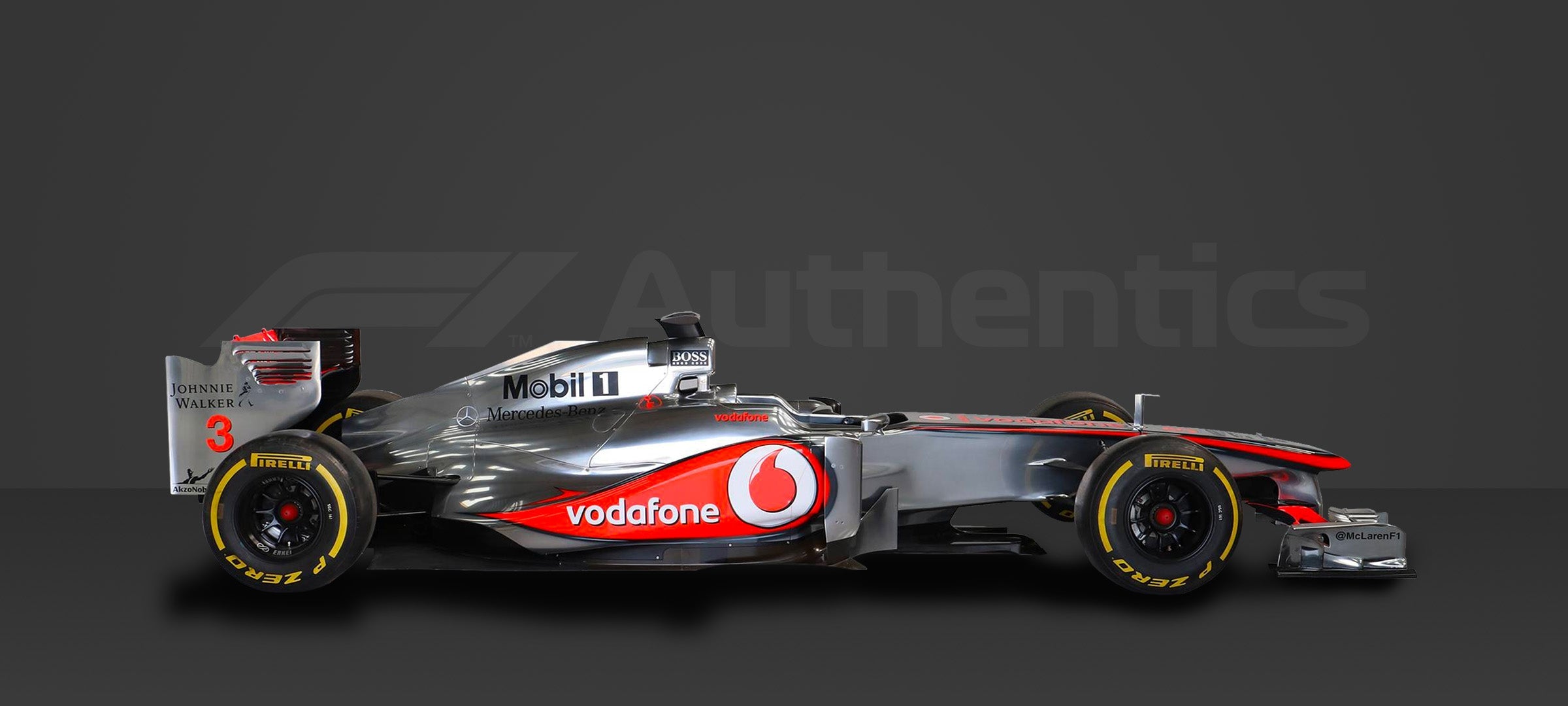 2011 McLaren MP4-26 Official Show Car