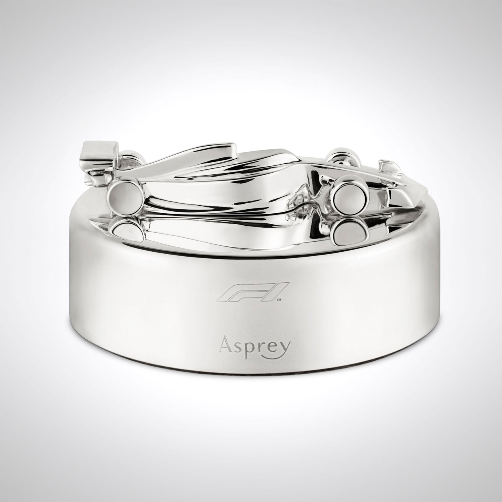 Asprey F1® Sterling Silver Racing Car Paperweight