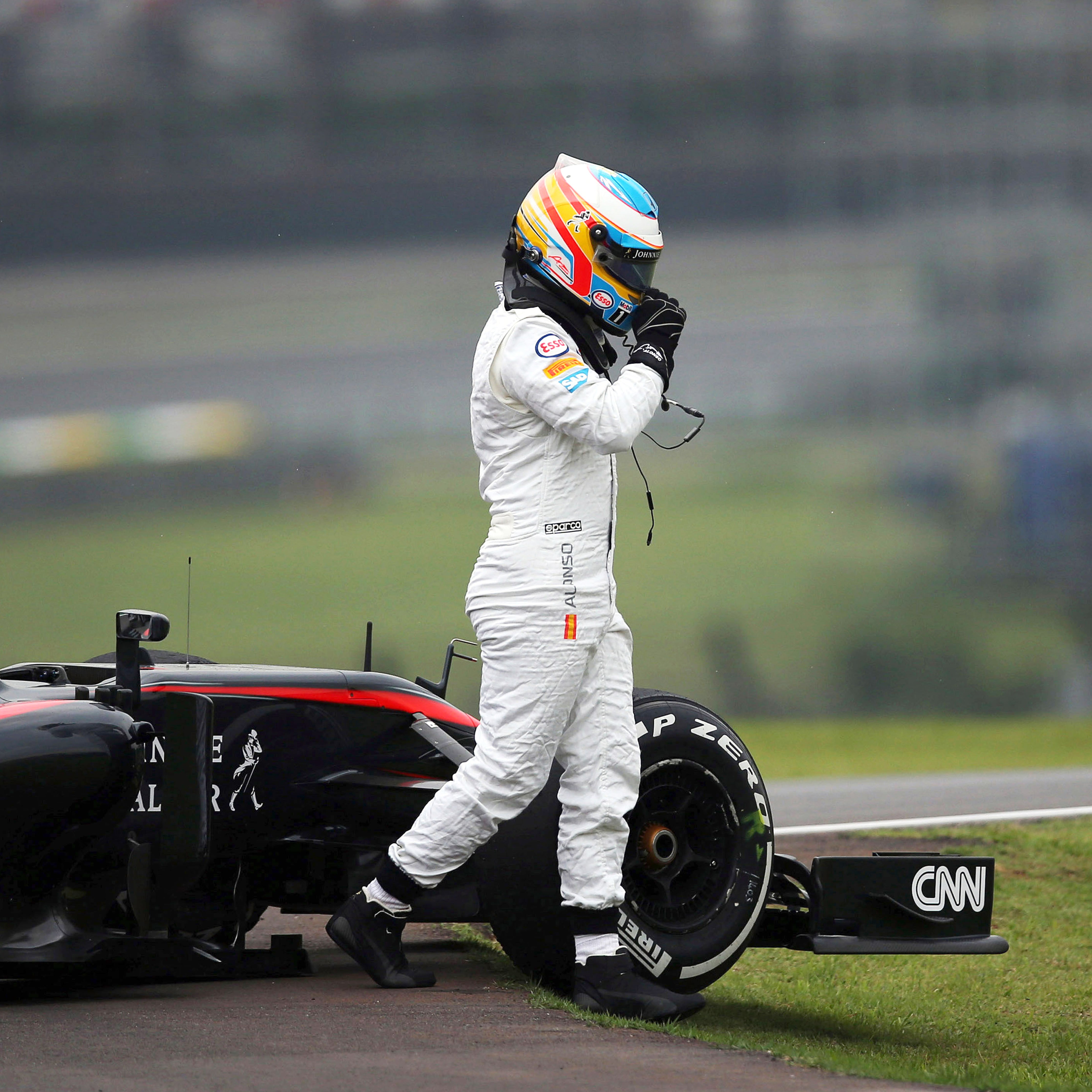 Fernando Alonso 2015 Replica Helmet