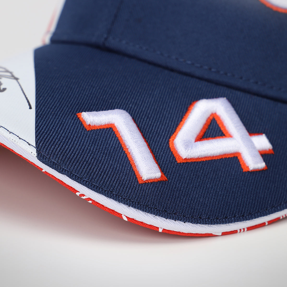 LOT 035 - Fernando Alonso 2021 Unframed Signed Cap