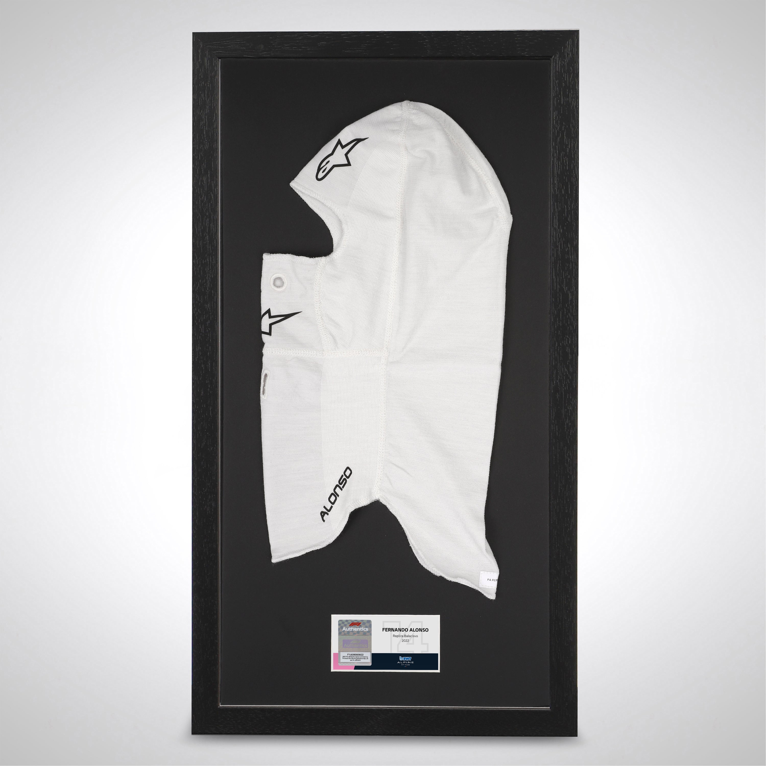 Fernando Alonso 2022 Replica BWT Alpine F1 Team Race Balaclava