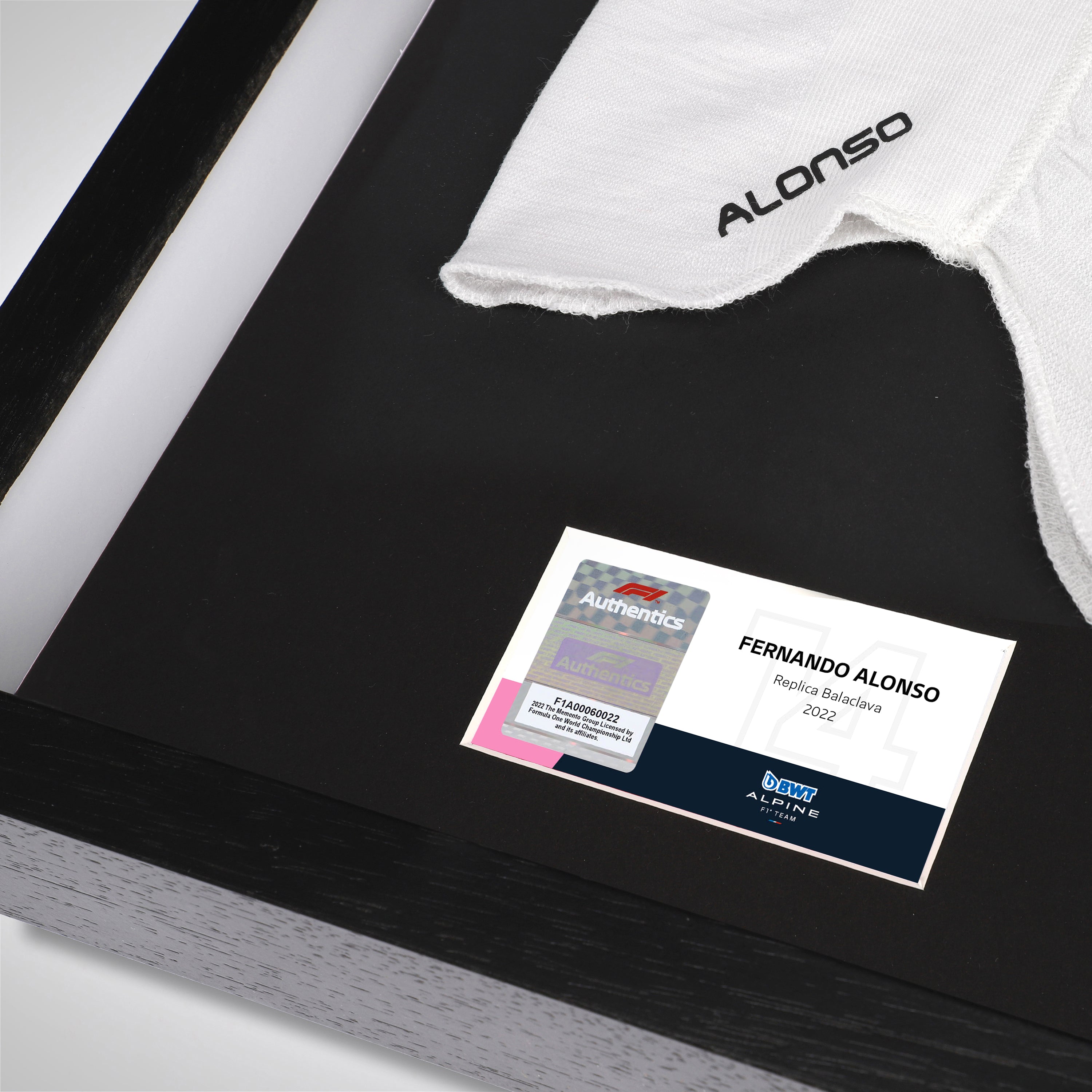 Fernando Alonso 2022 Replica BWT Alpine F1 Team Race Balaclava