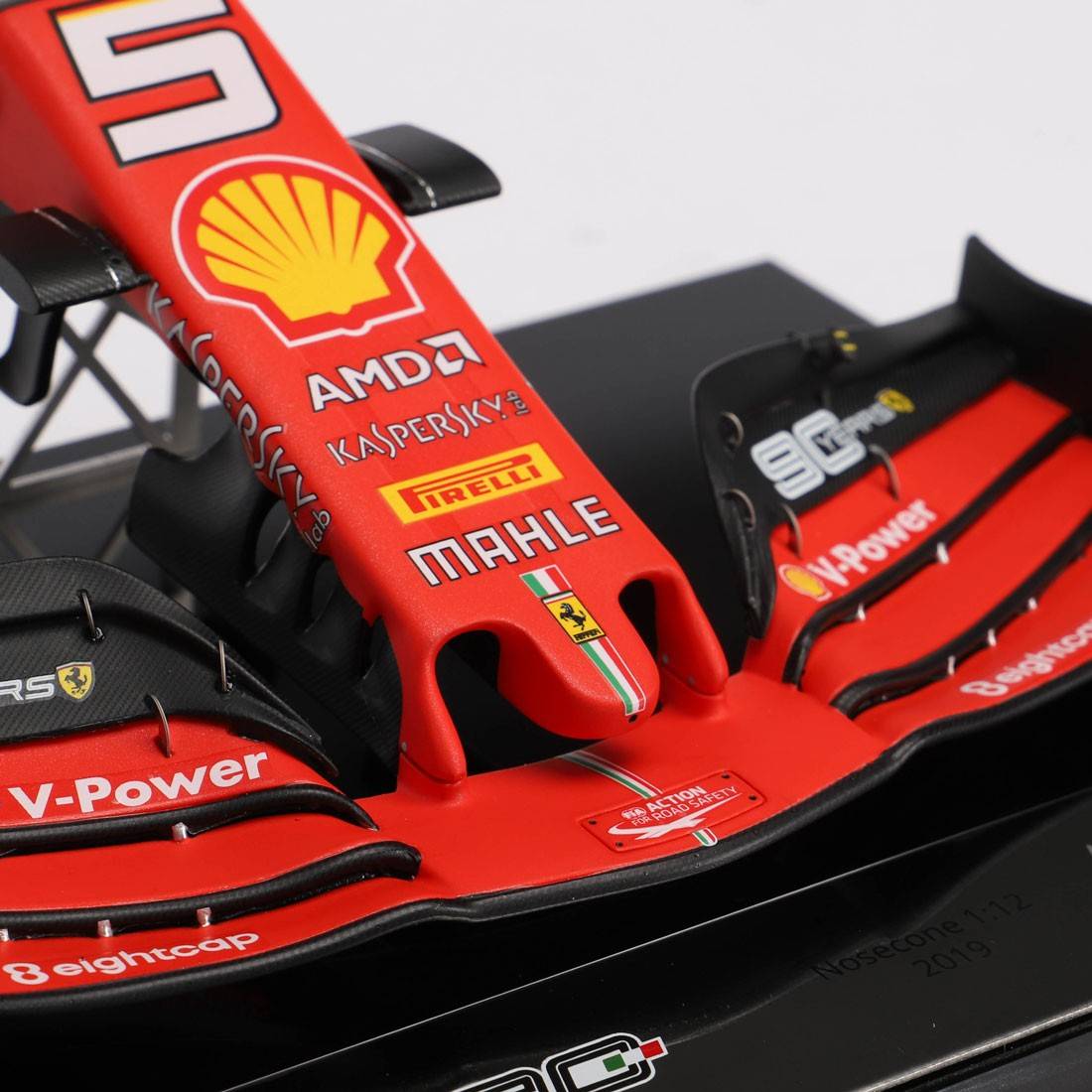 Sebastian Vettel 2019 1:12 Scuderia Ferrari SF90 Scale Model Nosecone