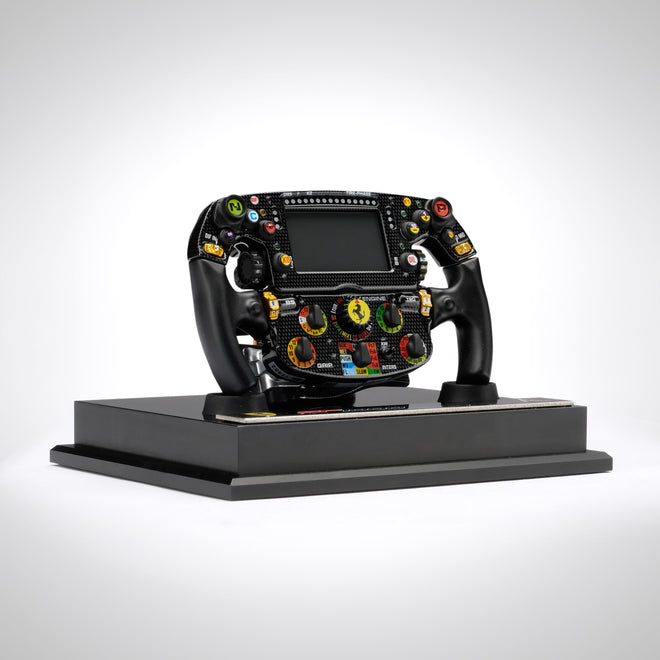 LOT 095 - 2022 Scuderia Ferrari F1-75 1:4 Scale Steering Wheel