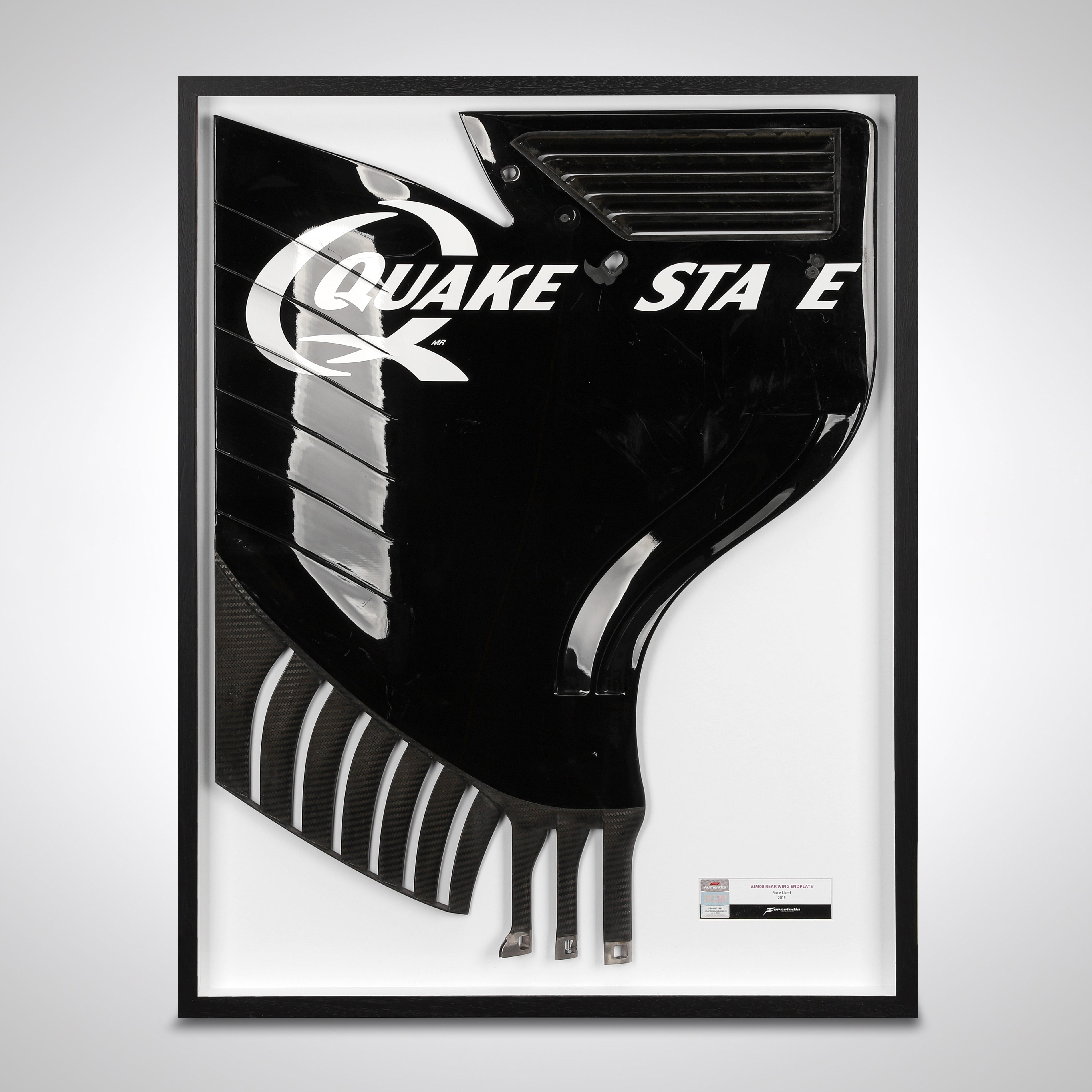 Sahara Force India 2015 Race Used VJM08 Rear Wing Endplate