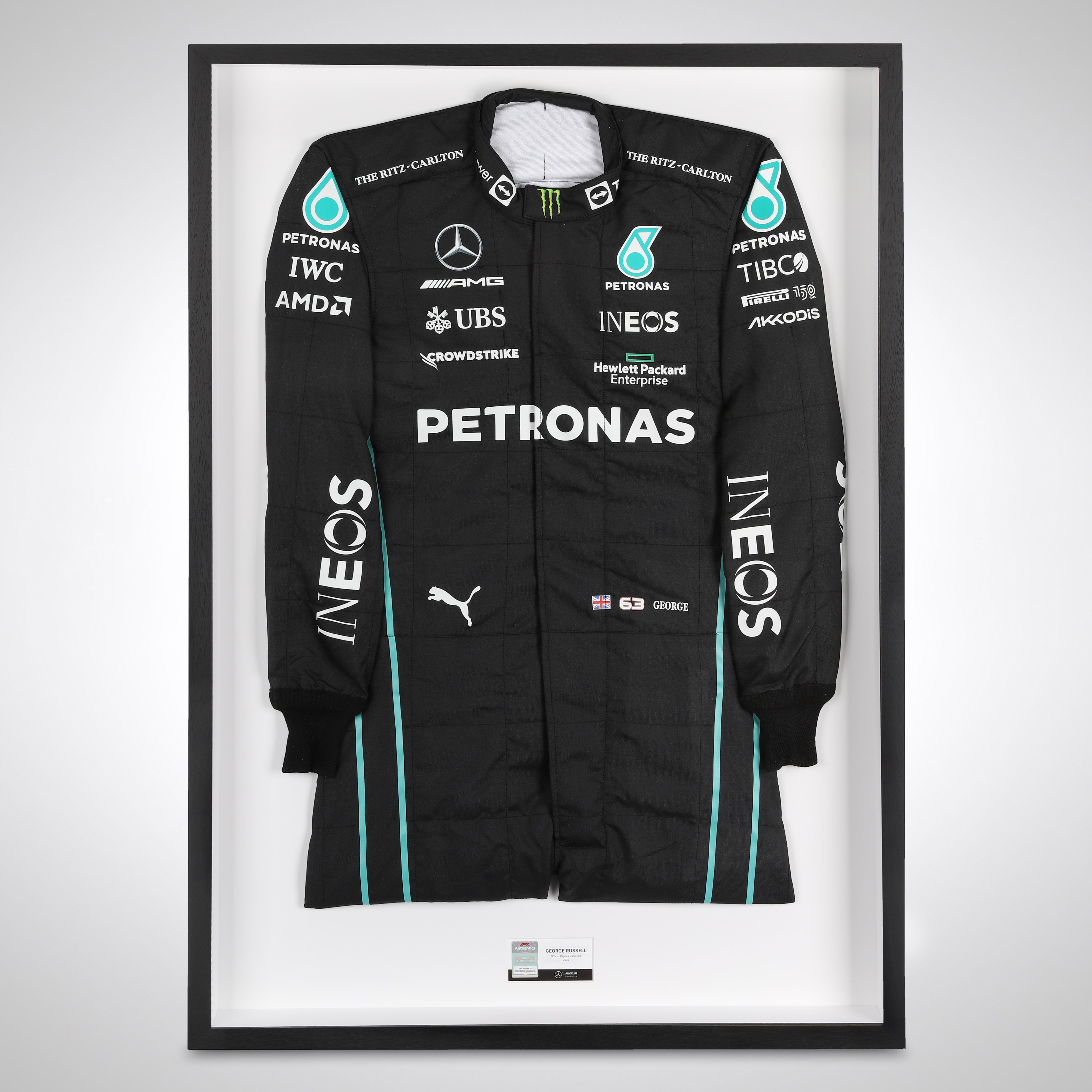 Casquette Mercedes-AMG Petronas Motorsport Gorge Russell Officiel