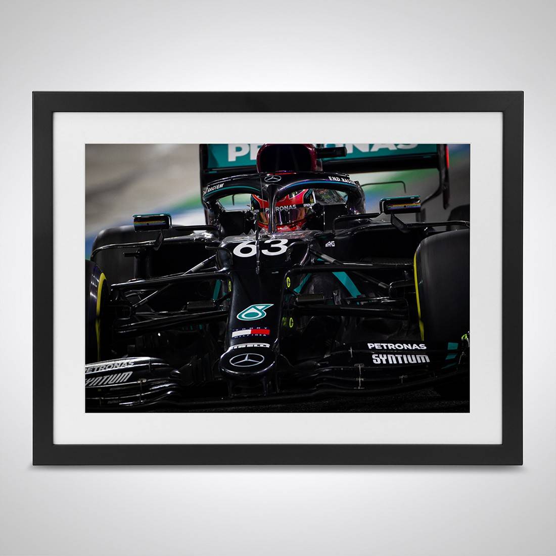 George Russell 2020 Print - Bahrain GP