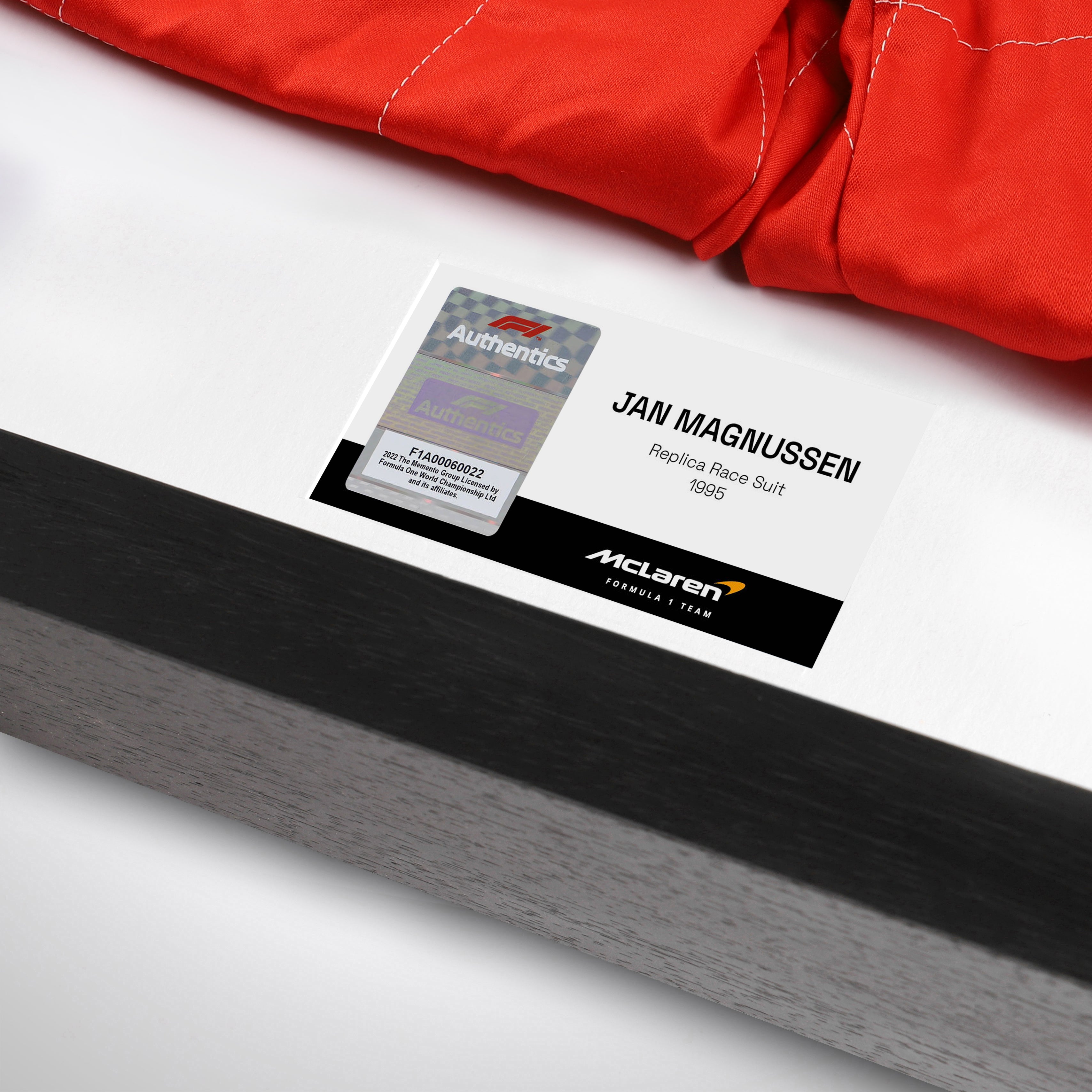 Jan Magnussen 1995 Replica McLaren F1 Team Race Suit