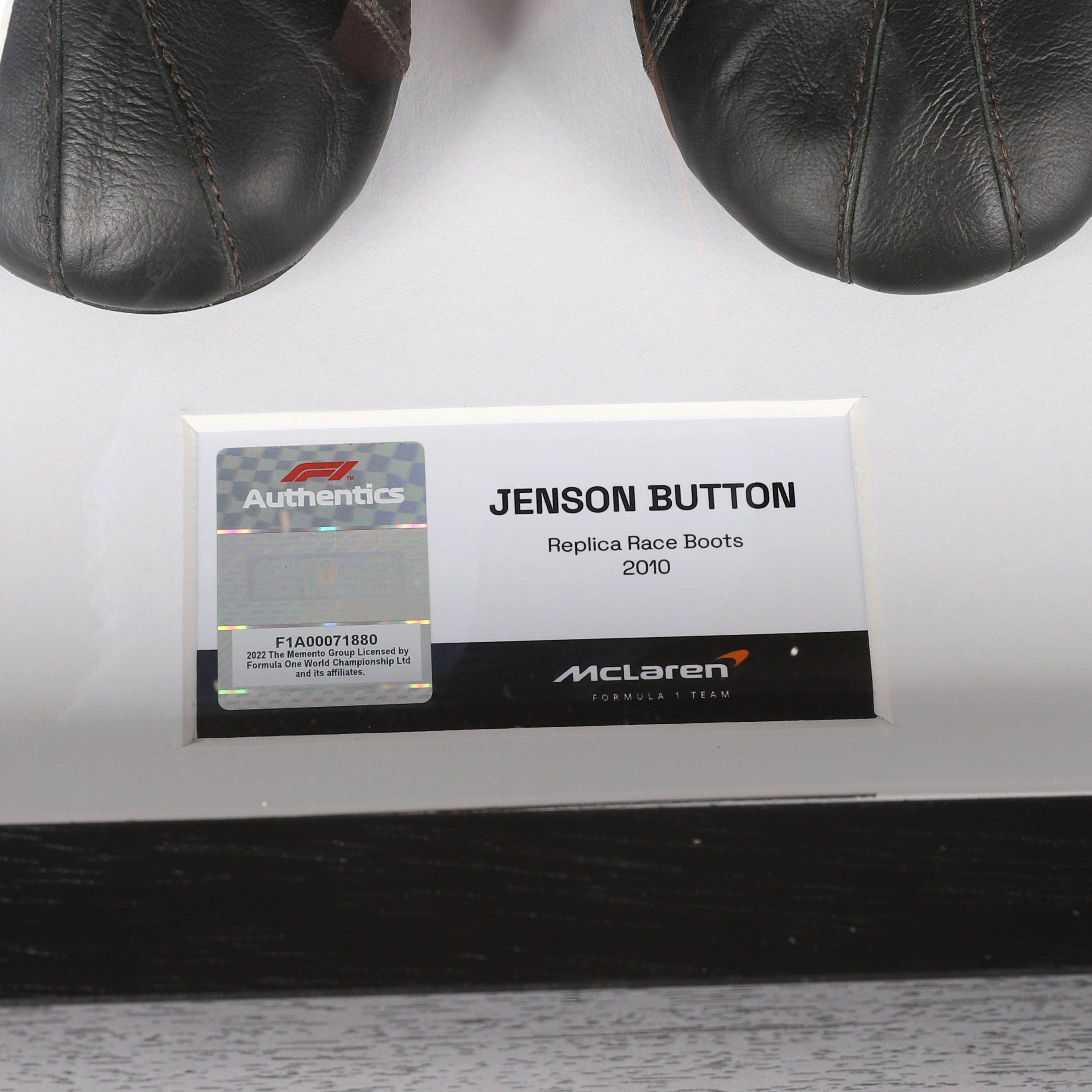 Jenson Button 2010 Replica McLaren F1 Team Race Boots