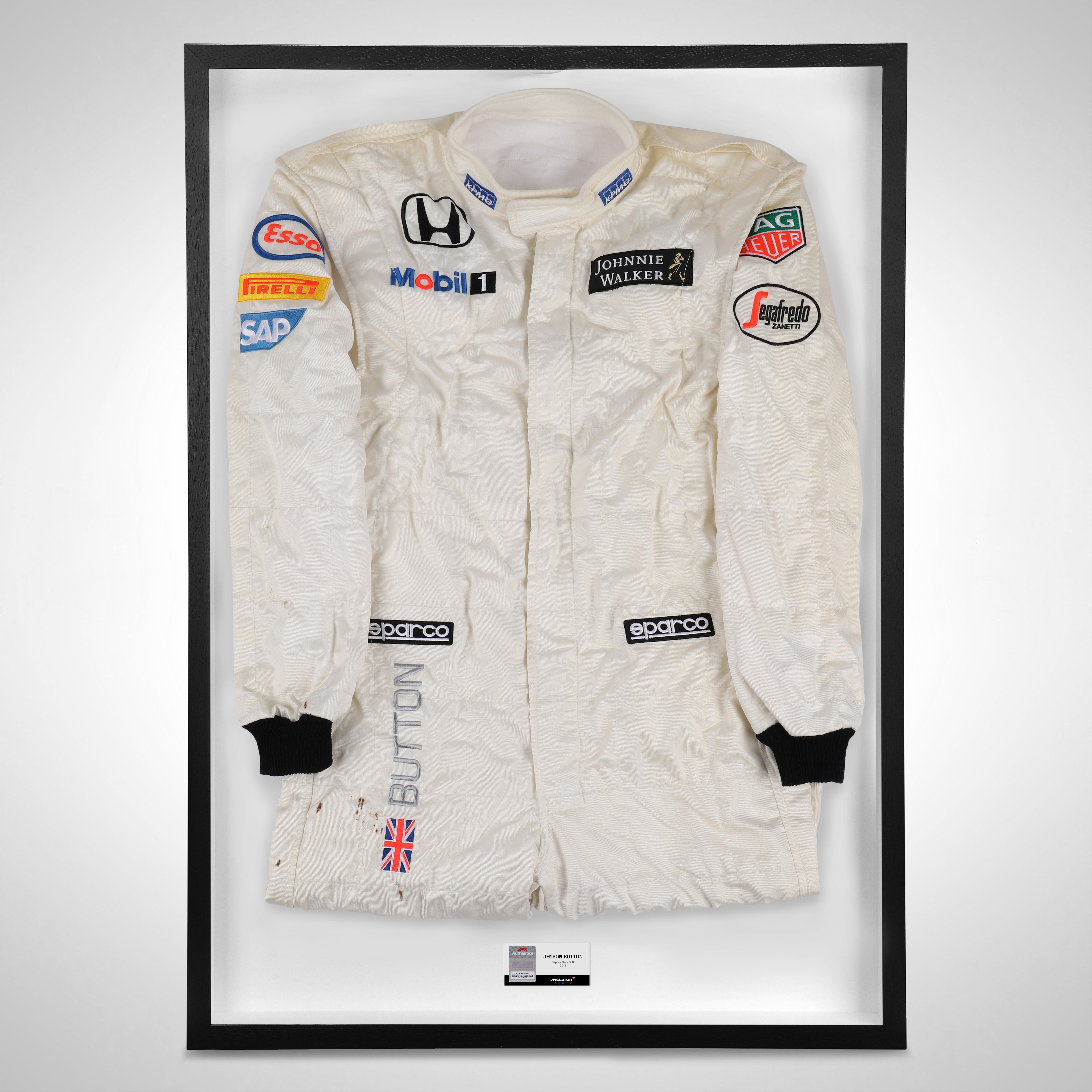Jenson Button 2015 Replica McLaren F1 Team Race Suit