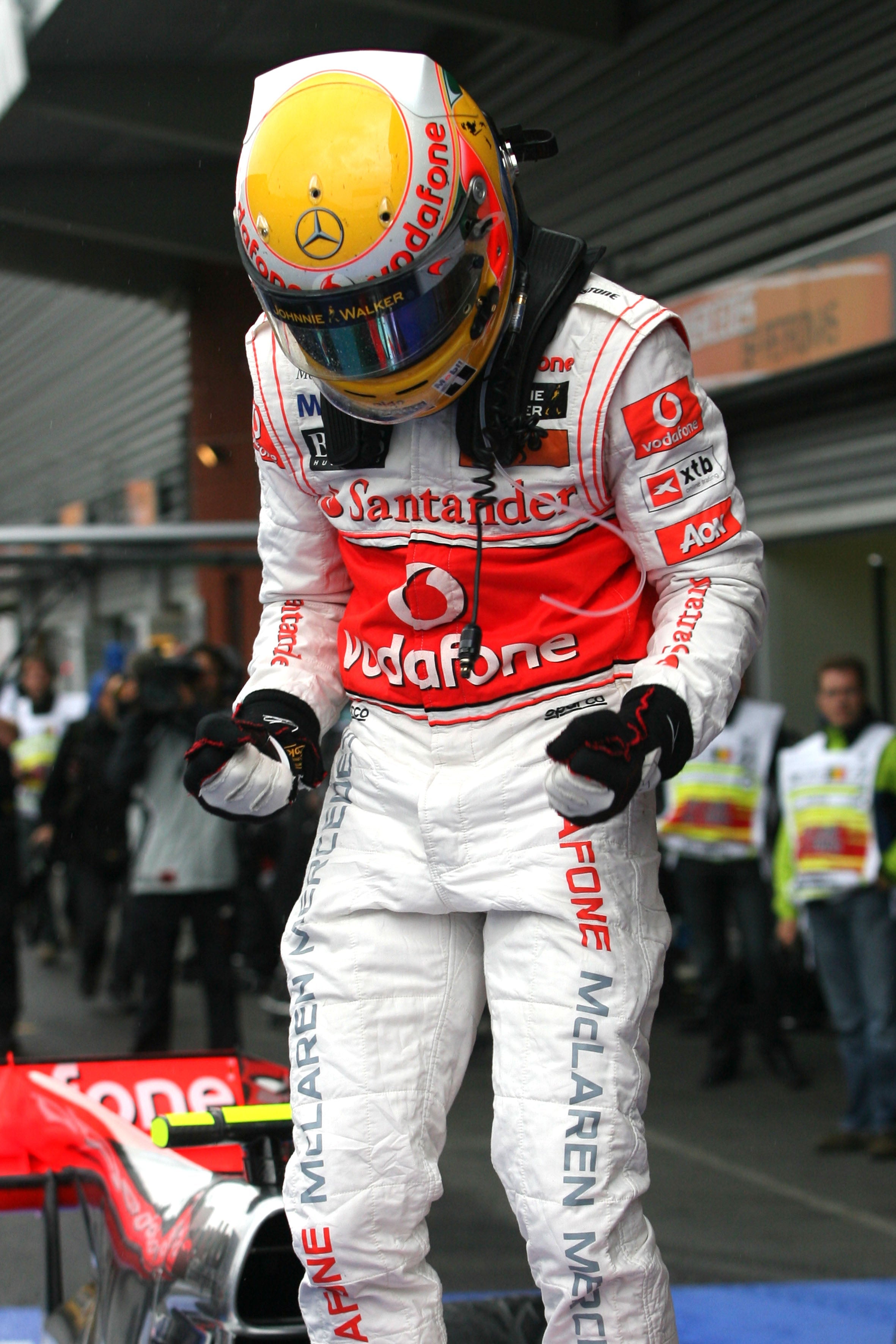 Lewis Hamilton 2010 Replica McLaren F1 Team Race Gloves