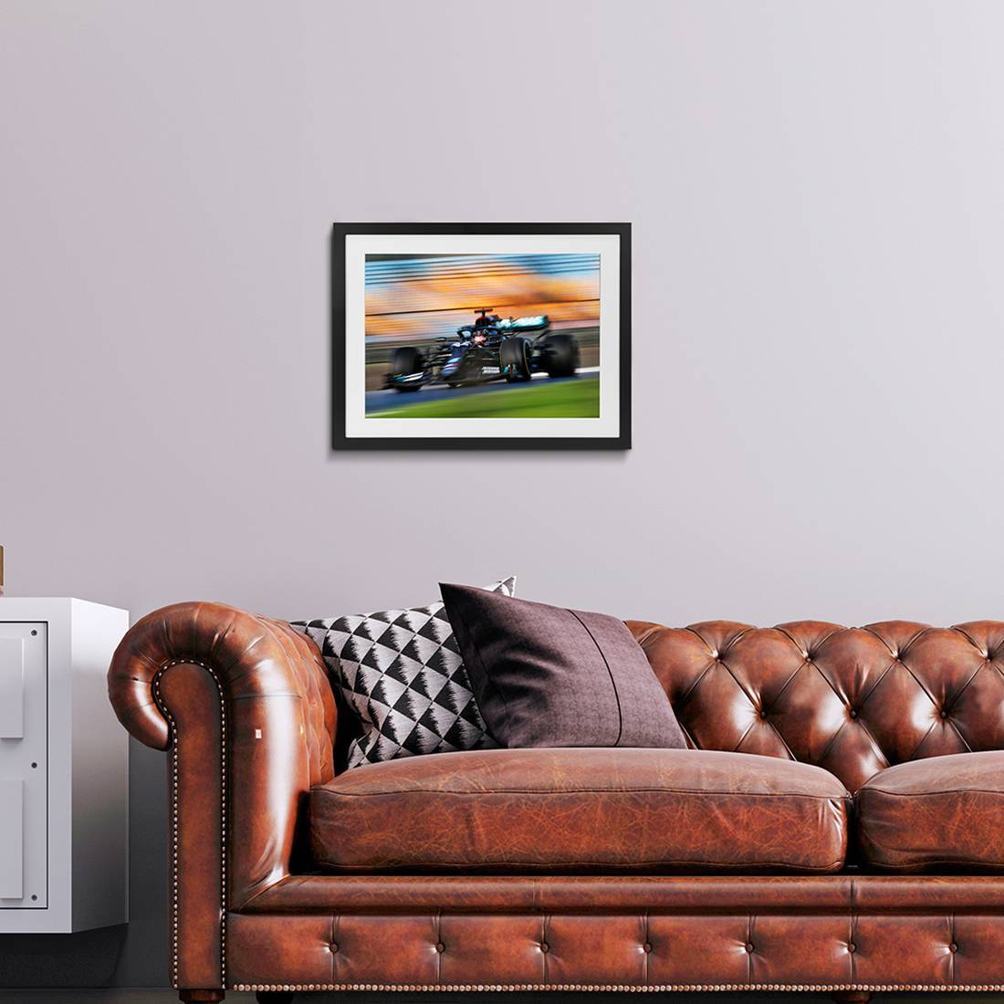 Lewis Hamilton 2020 Championship Win - Turkish GP - James Moy Print