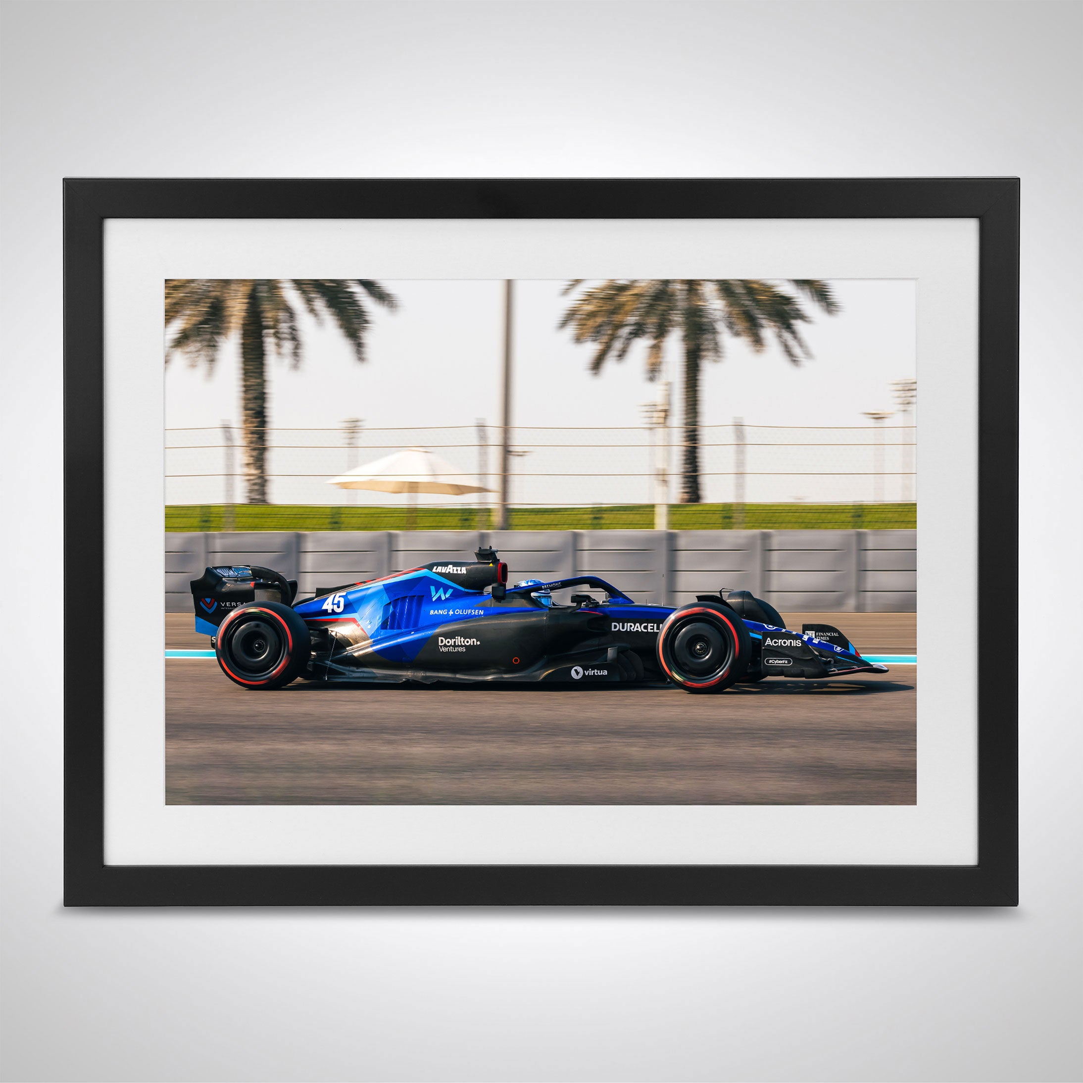 Logan Sargeant 2022 Print - Abu Dhabi GP Testing