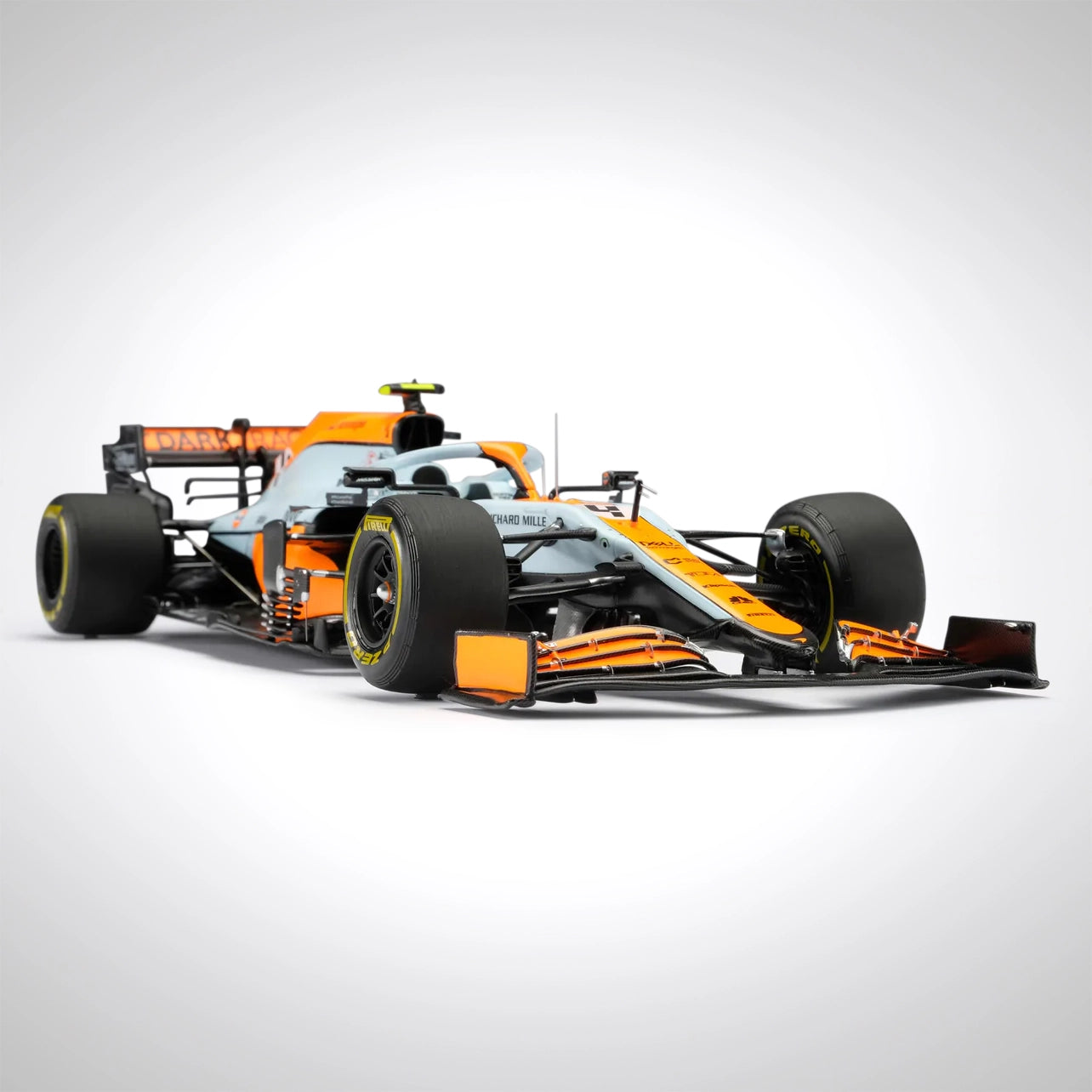 Lando Norris 2021 McLaren F1 Team MCL35M 1:18 Scale Model – Monaco GP