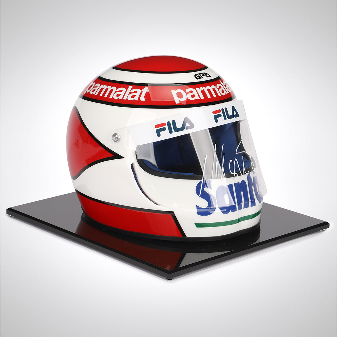 Nelson Piquet 1983 Signed Replica Helmet