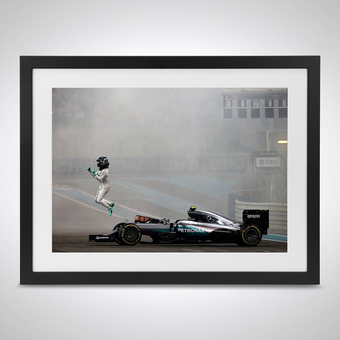 Nico Rosberg 2016 'Donuts' Print - Abu Dhabi GP