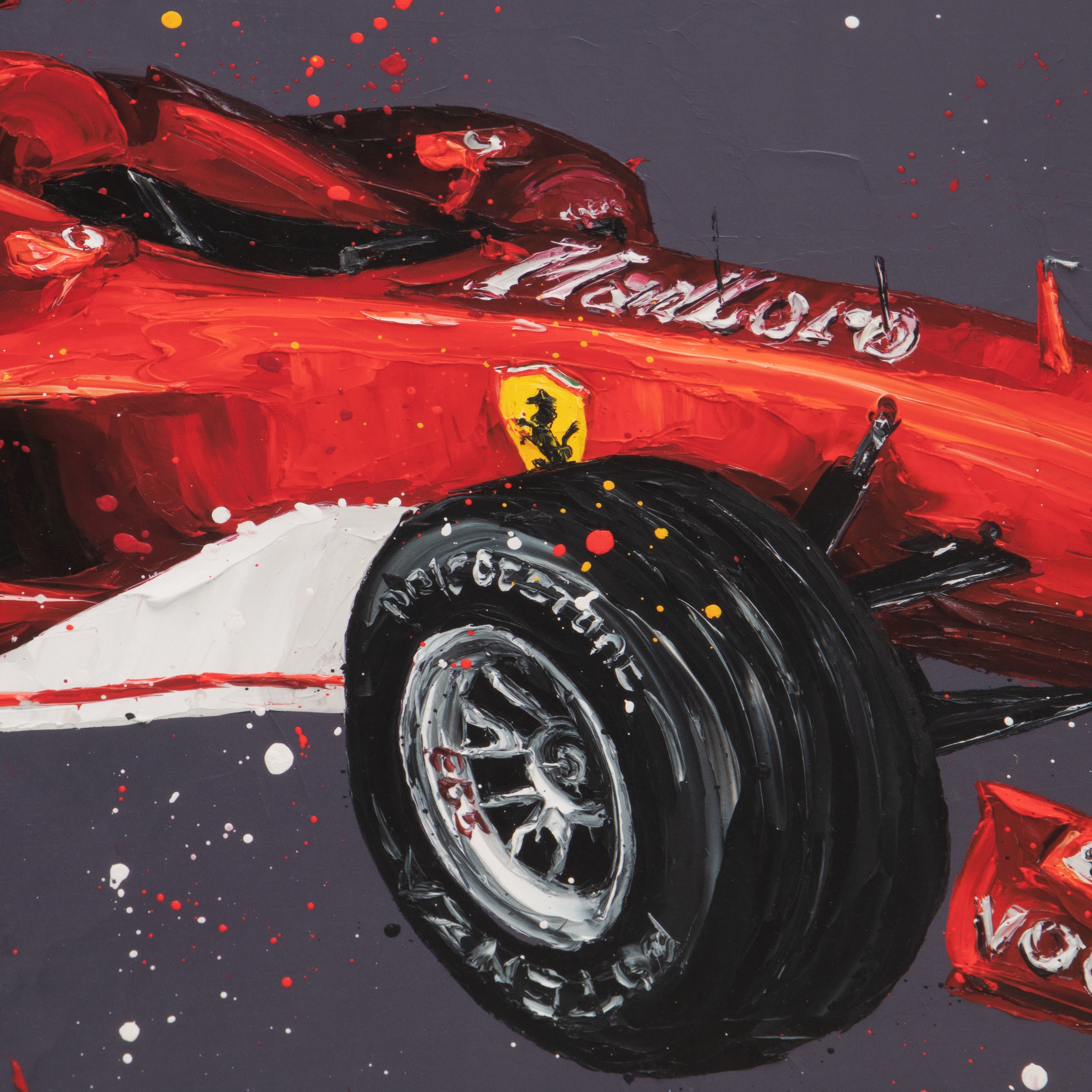 Michael Schumacher ‘Ferrari’ Print - Paul Oz