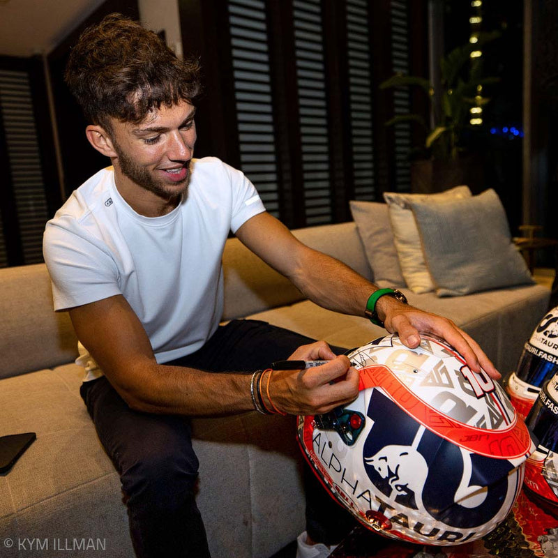 Pierre Gasly - 2022 - Casque à l'échelle 1/2