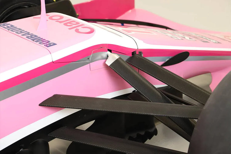 Racing Point RP19 2019 Formula 1 show car, full-size display vehicle for collectors, motorsport exhibitions and premium showroom display