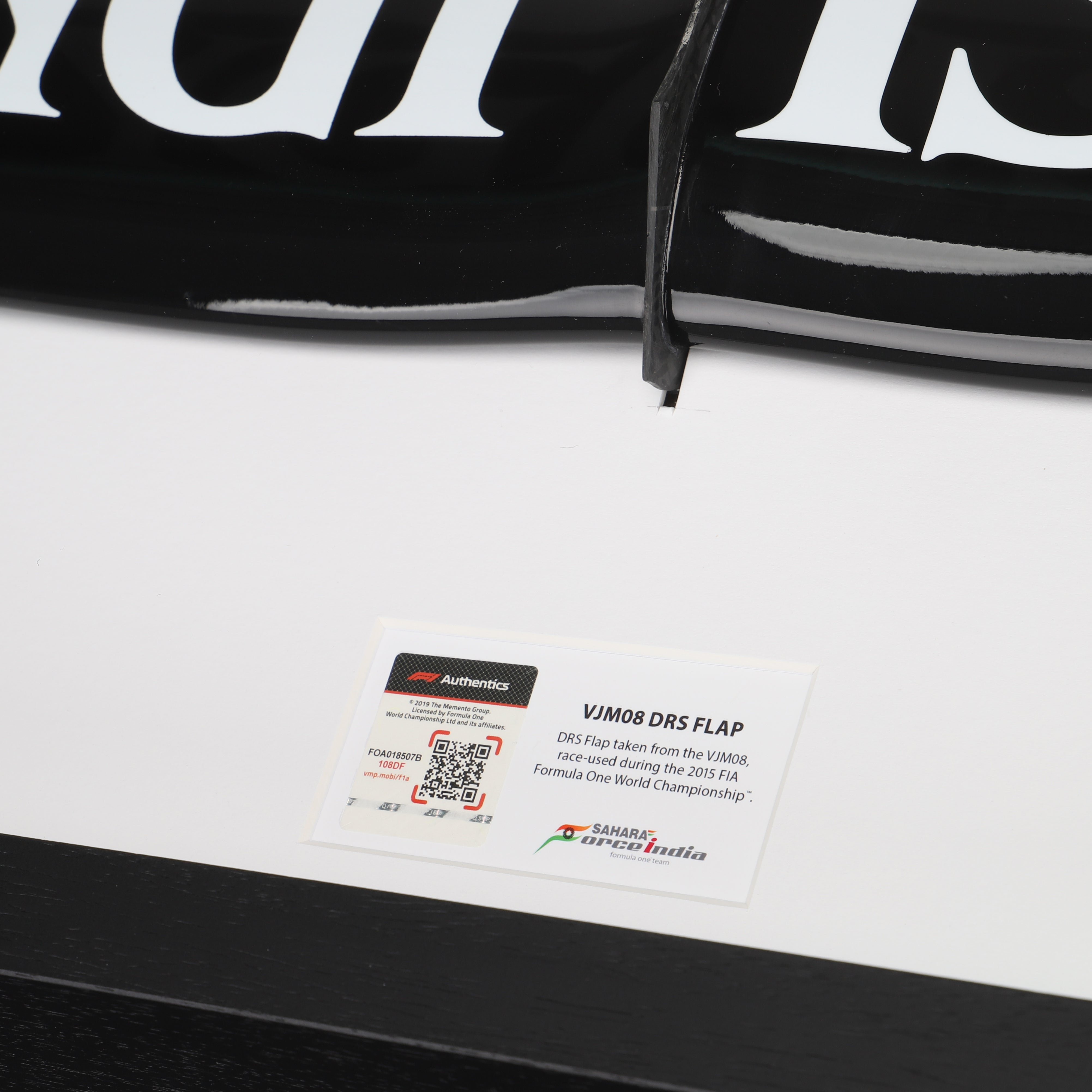 Sahara Force India F1 Team 2015 Rear Wing DRS Flap
