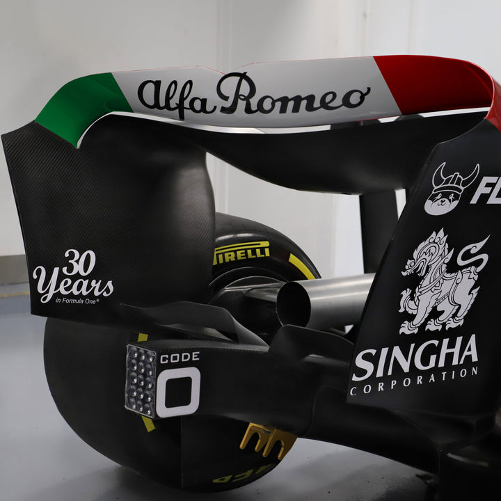 2022 Alfa Romeo F1 Team ORLEN Official Show Car - Azerbaijan GP Livery