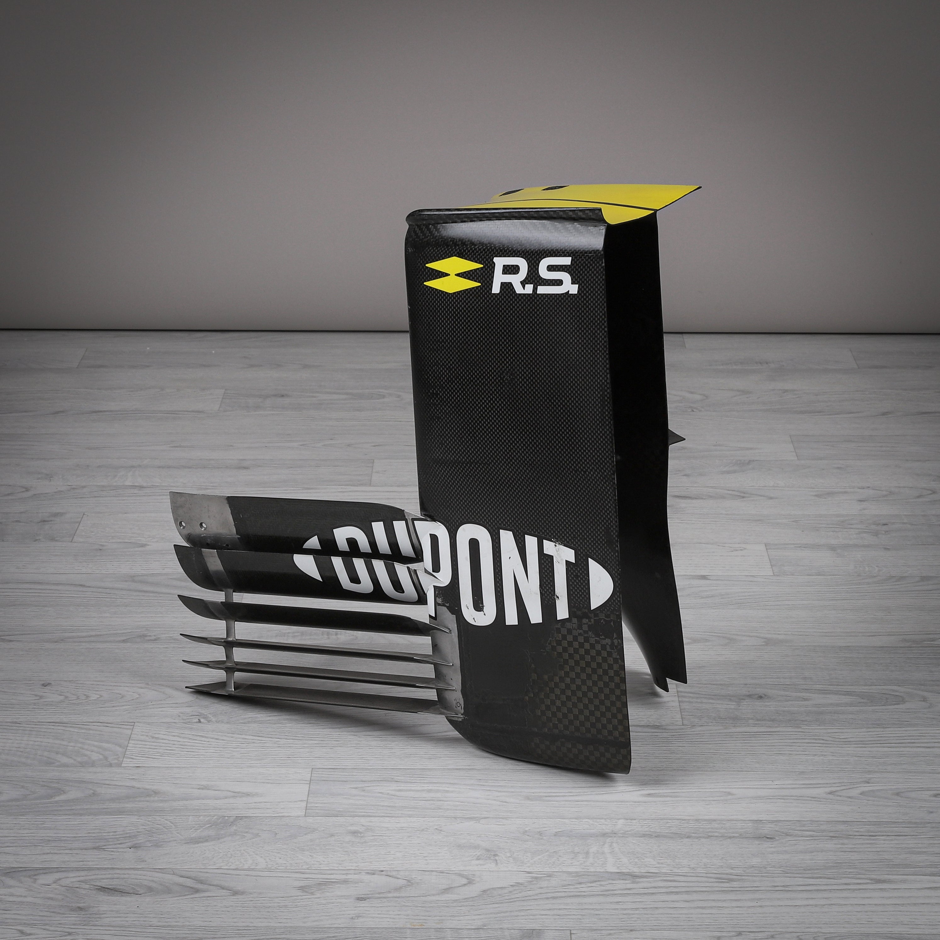 Renault F1 Team 2020 Left-Hand Sidepod Leading Edge with Dupont Branding