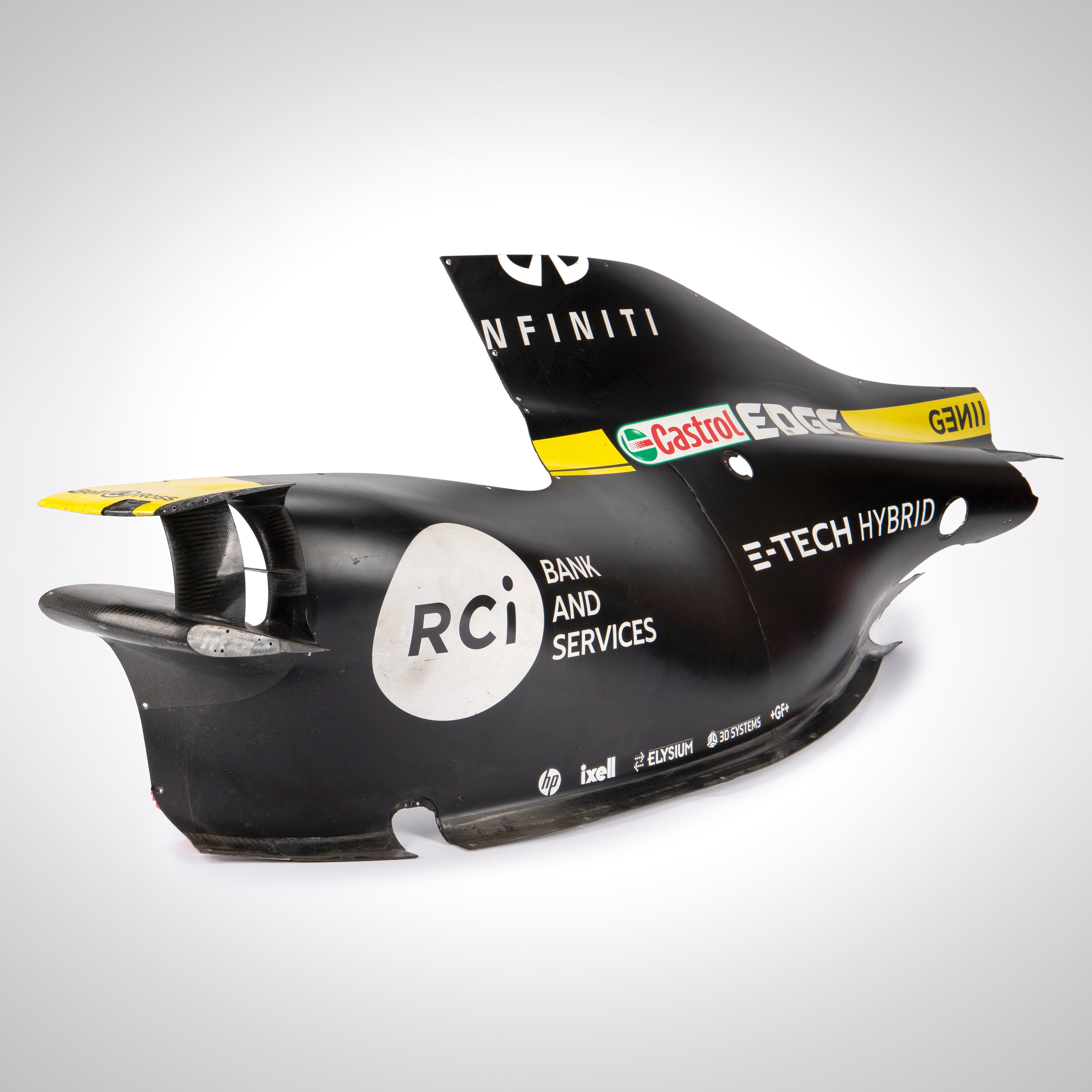Renault F1 Team 2020 Left-Hand Sidepod with Infiniti Branding