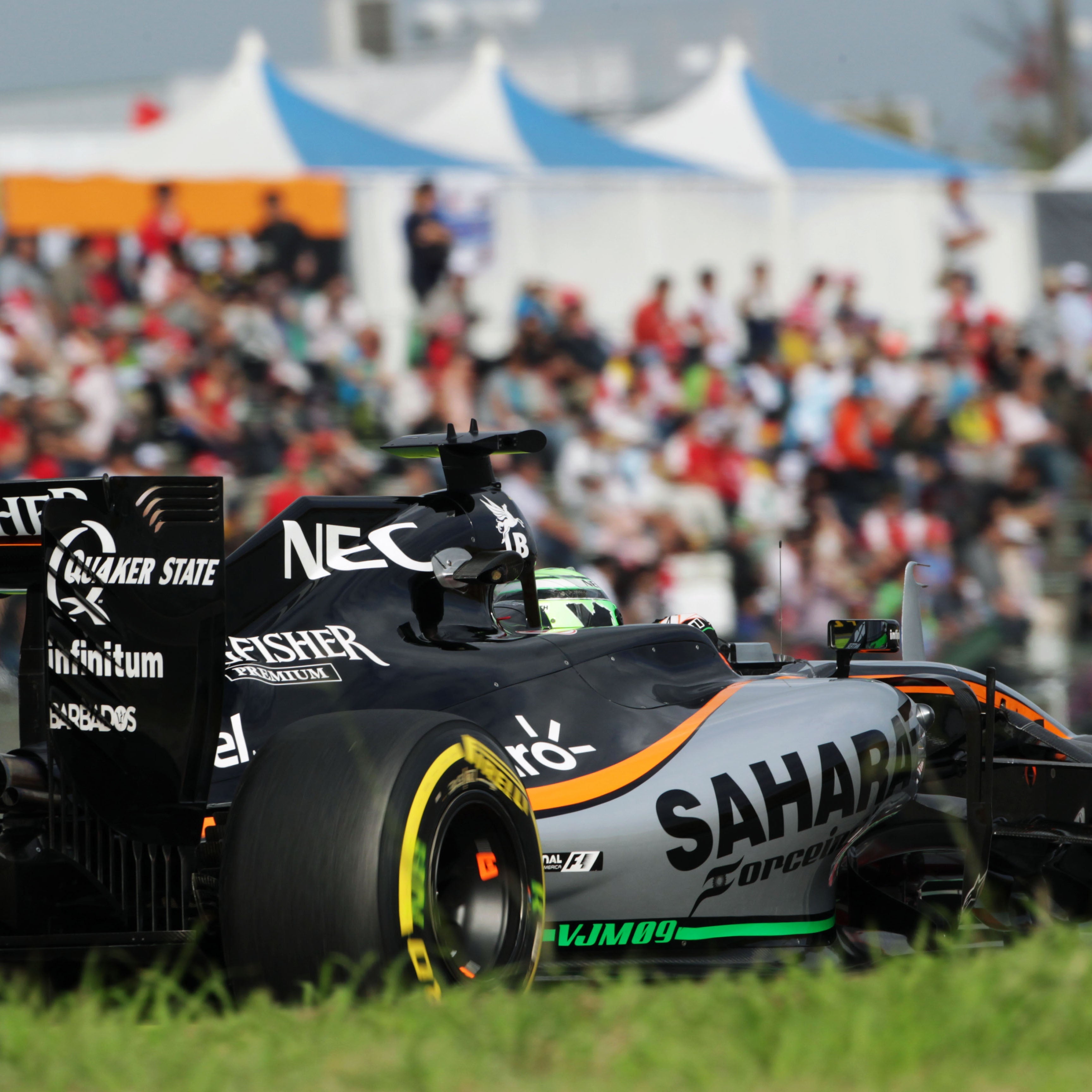 Sahara Force India F1 Team 2016 Left-Hand Sidepod