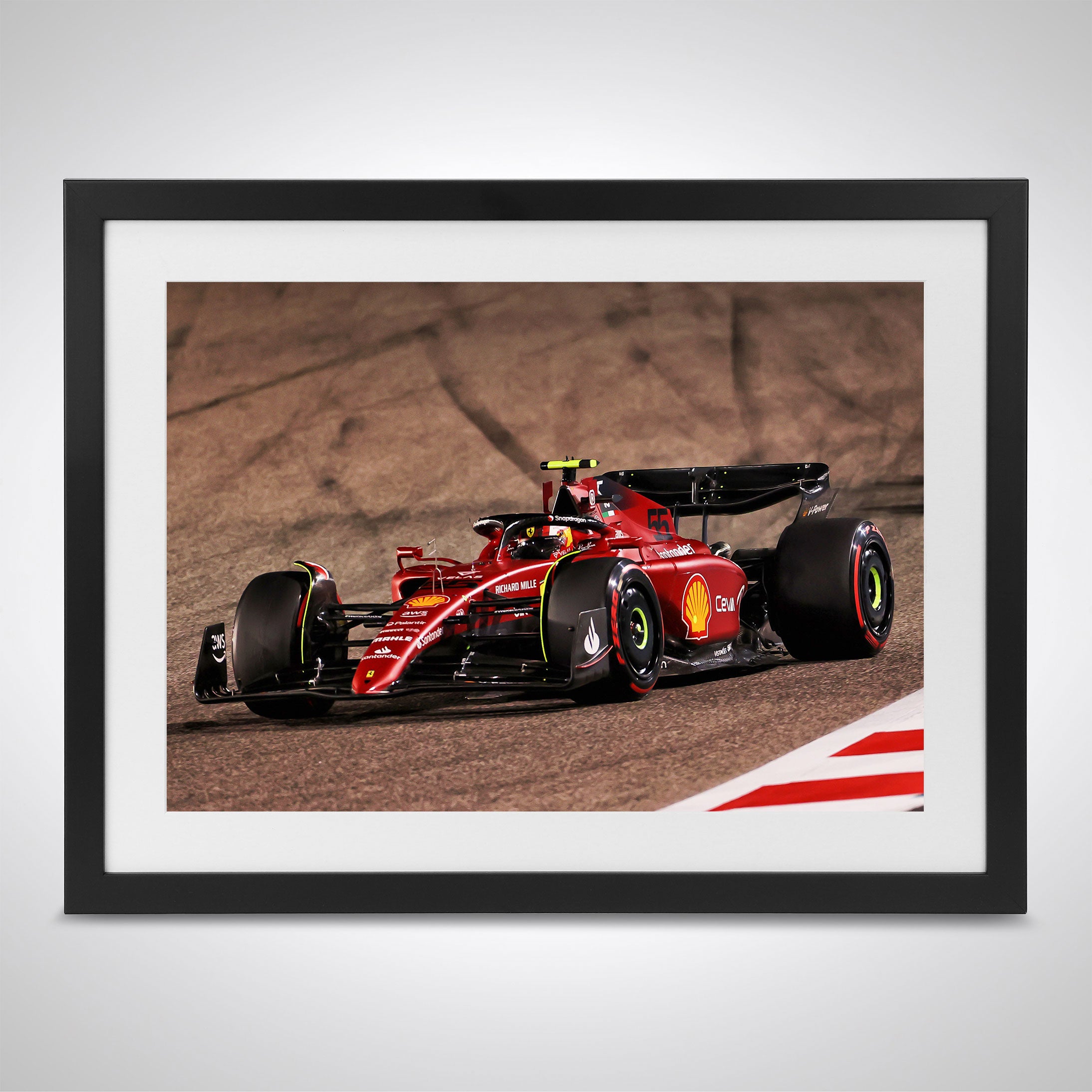 Carlos Sainz 2022 Print – Bahrain GP